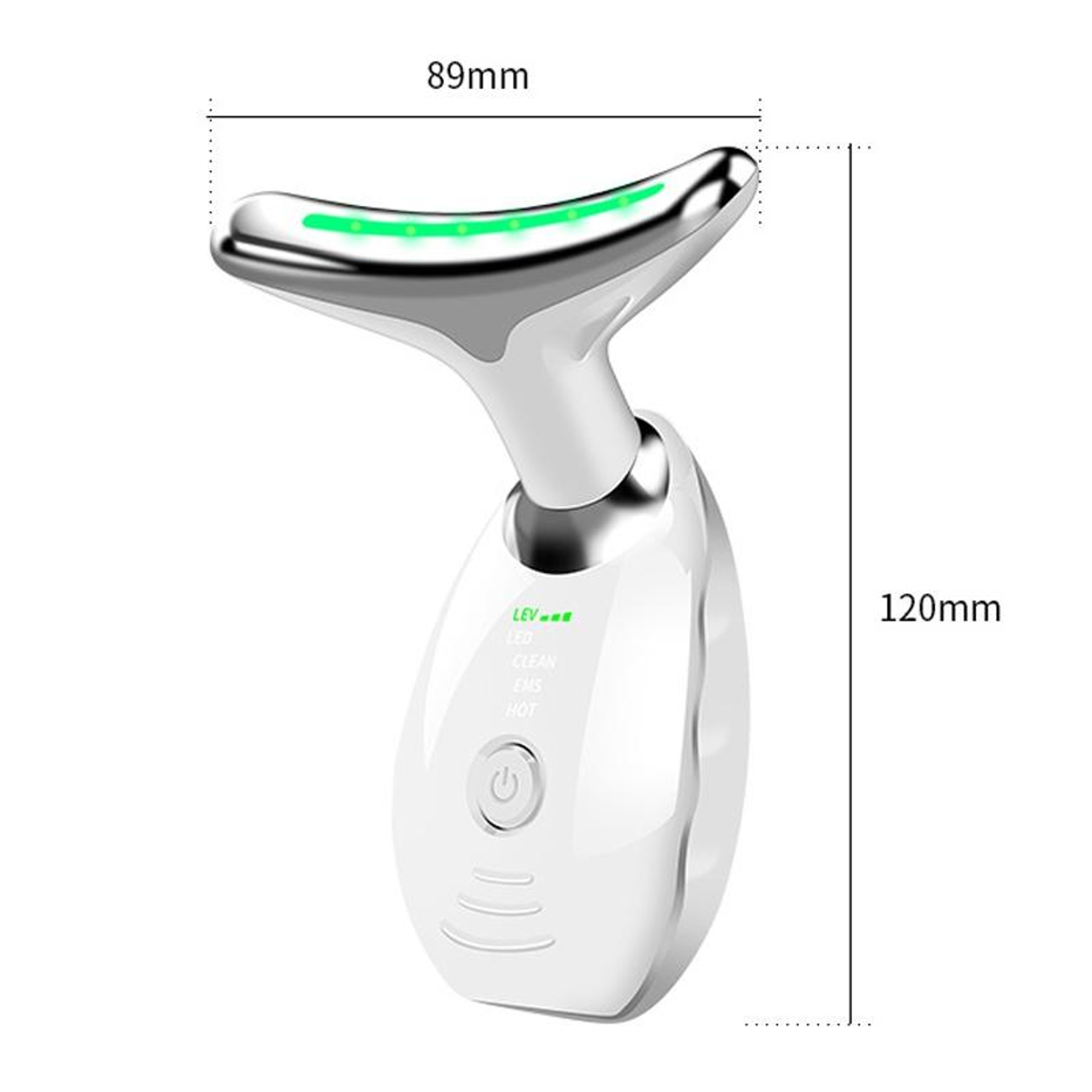 Rechargeable Heated Neck Massager And Face Beauty Device 6