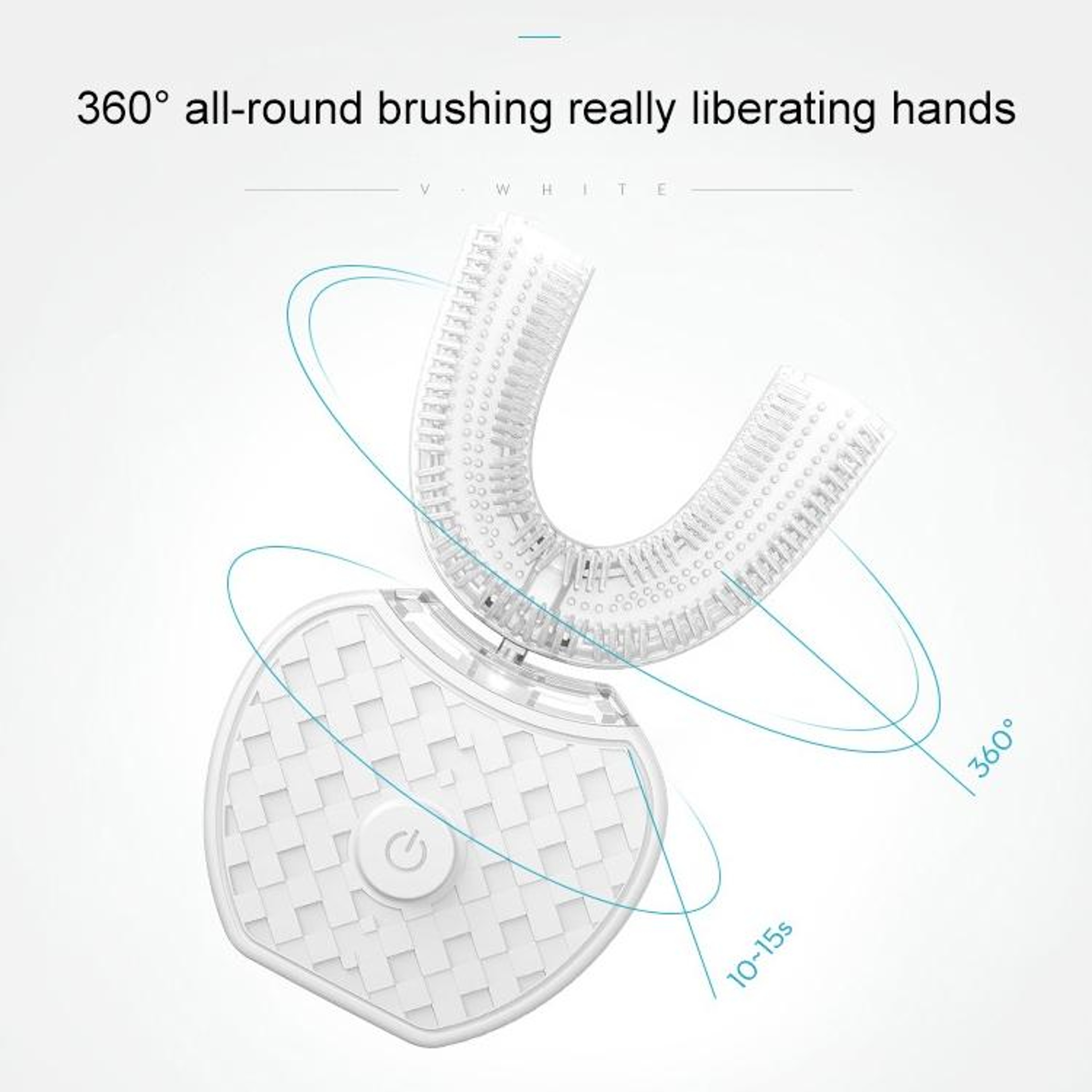 Silicone Electric Automatic Toothbrush With Cleaning Modes 9