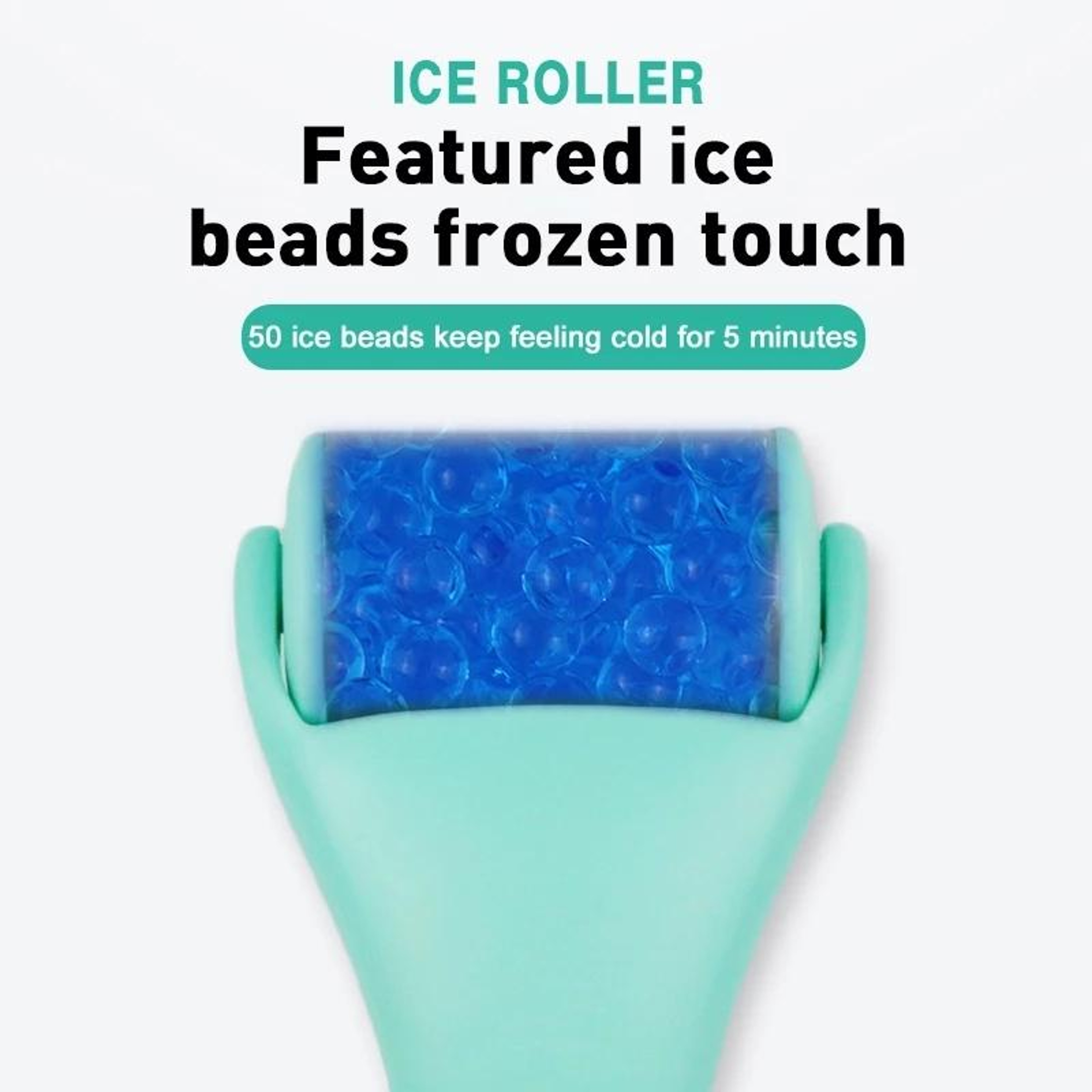Stainless Steel Ice Roller Face Massager For Cooling Lift And Firming Care 13