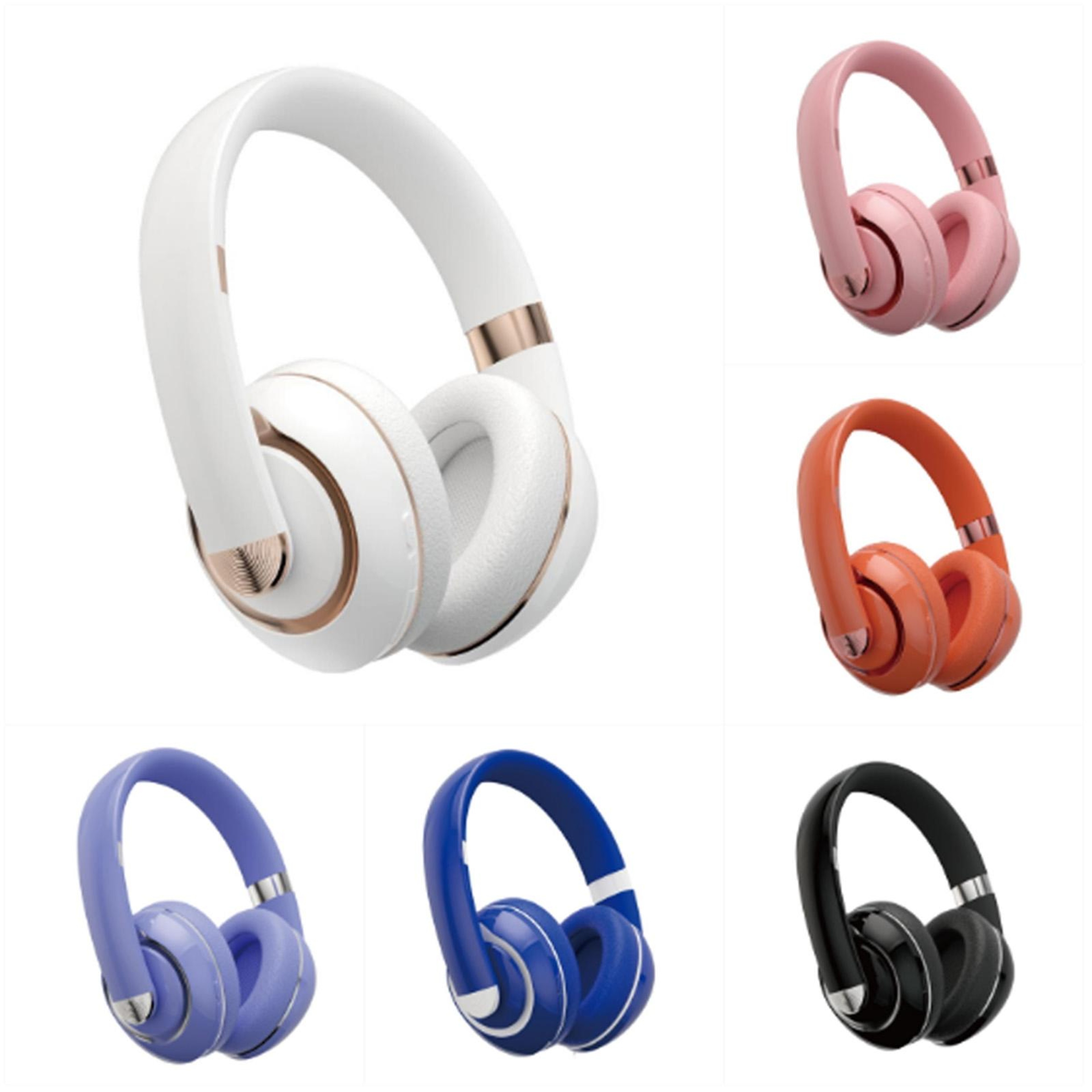 Foldable Wireless Bluetooth Headphones With Mic Noise Reduction Wired Mode 0