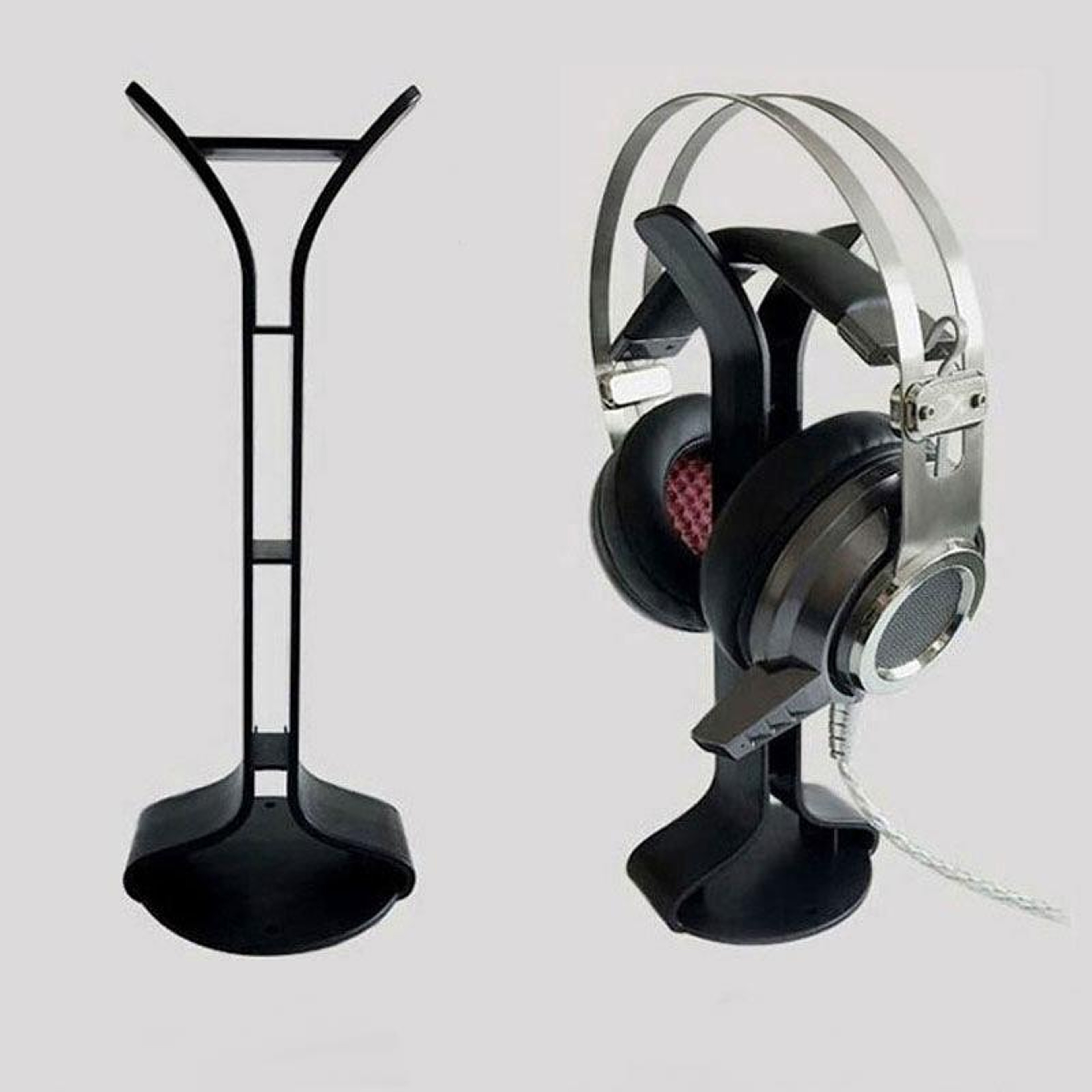 Universal Headphone Holder Stand Desktop  Internet Cafe Display 0