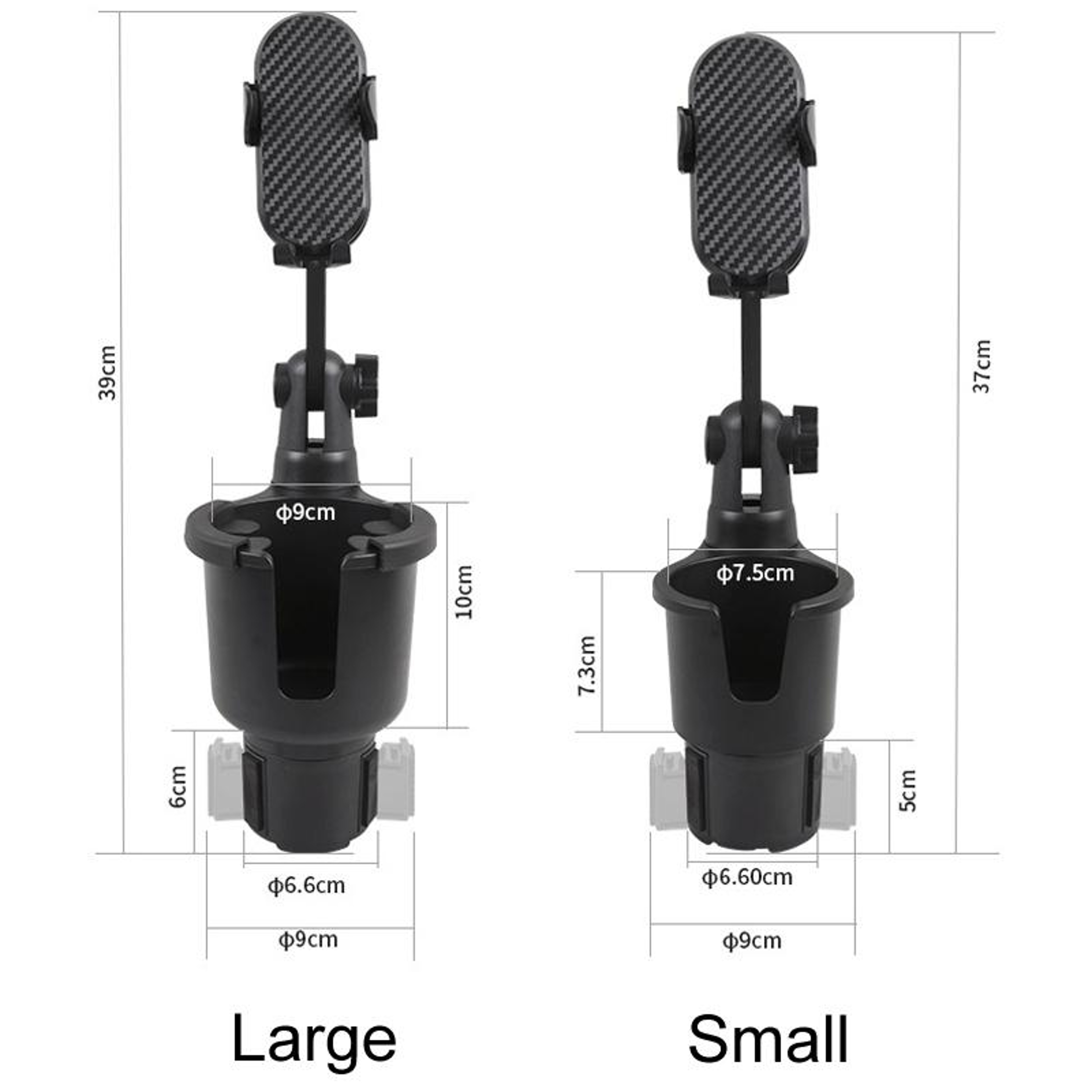 Car Centre Rotating Mobile Phone  Cup Holder 8