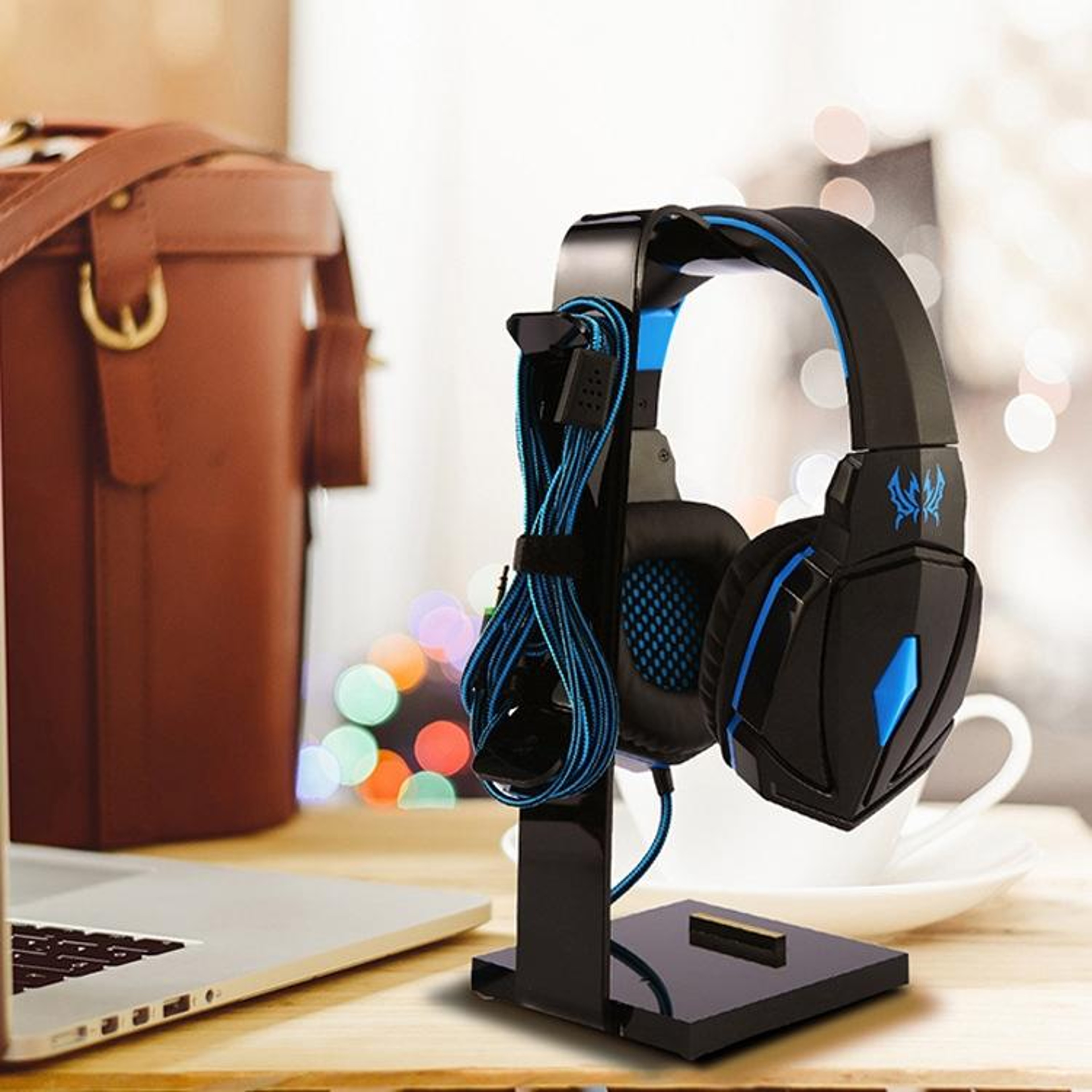 Premium Acrylic Phone & Tablet Holder Multifunction Stand – view 6