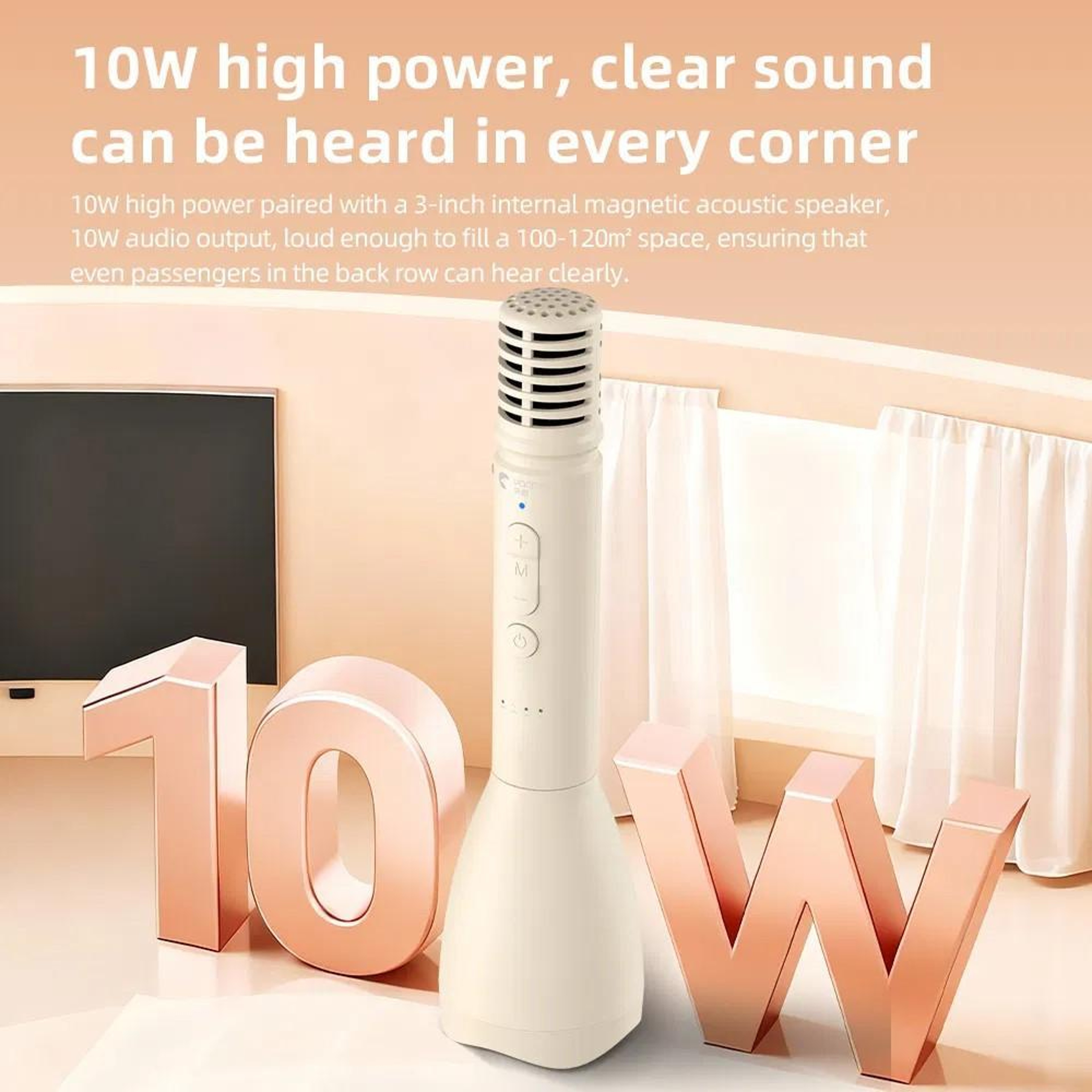 Mini Bluetooth Speaker  Wireless Handheld Microphone For Speech Teaching 3