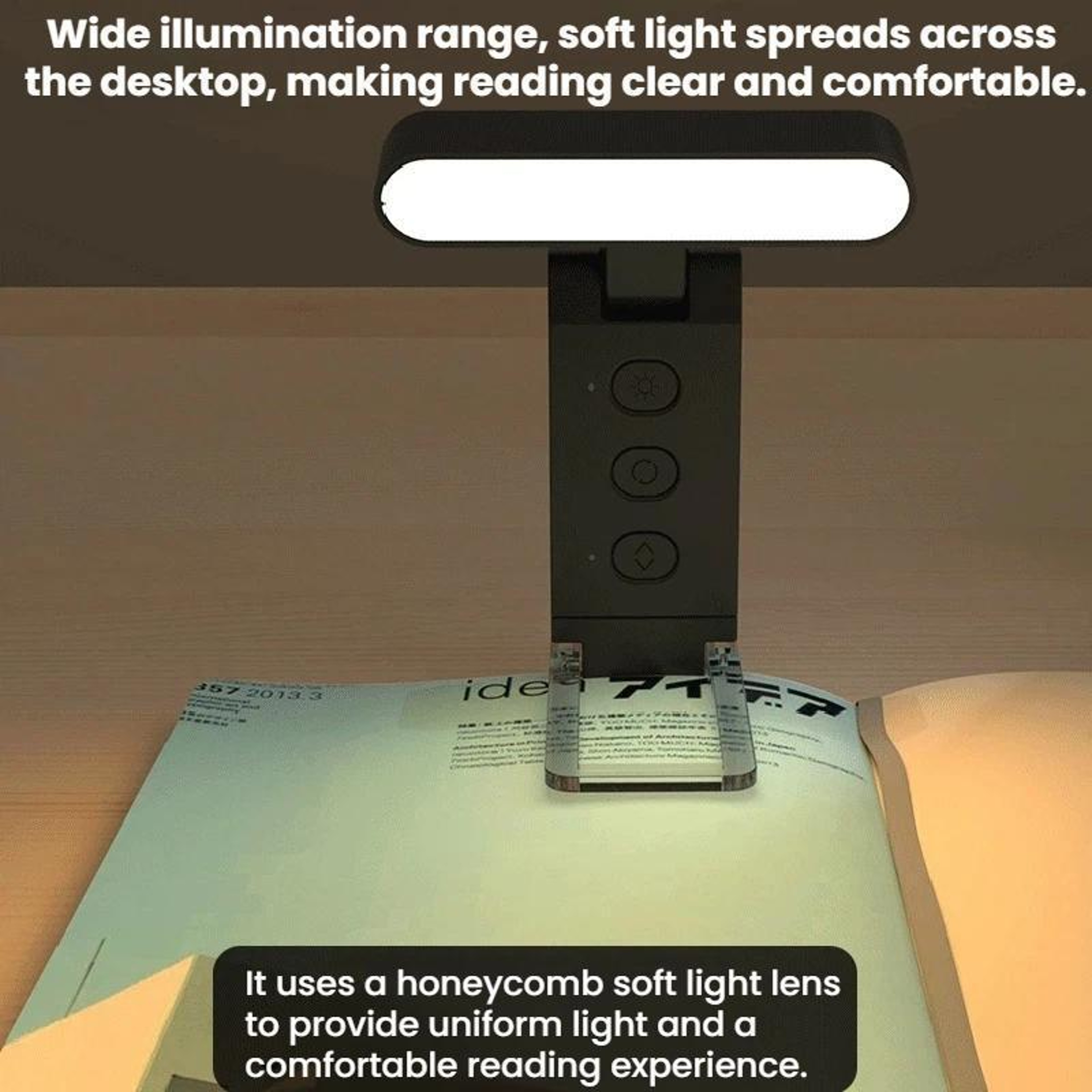 USB Rechargeable Clip Reading Light Adjustable LED Book Lamp For Bed  Travel 2