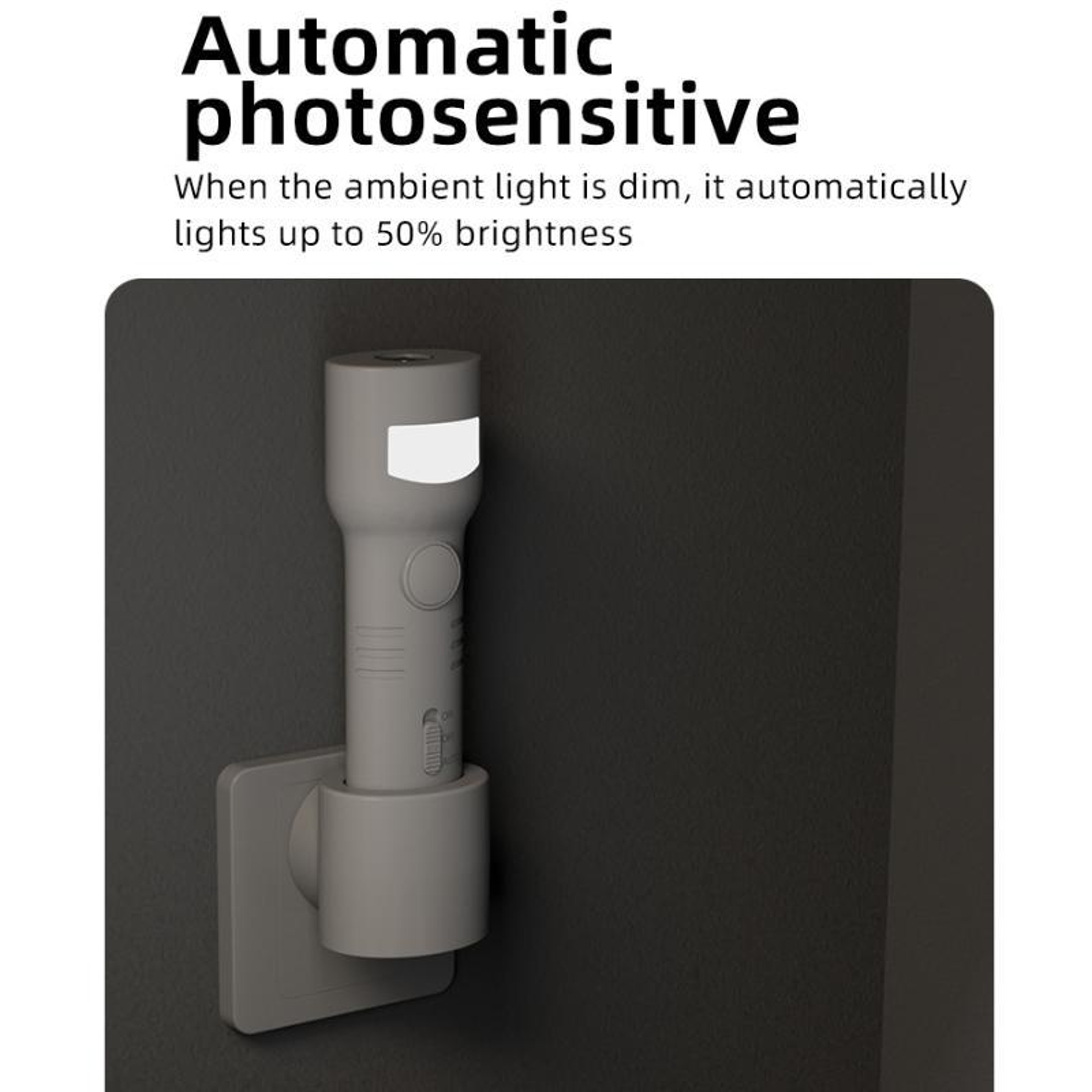 Smart Bedside Night Light With Motion Sensor  USB Charging 2