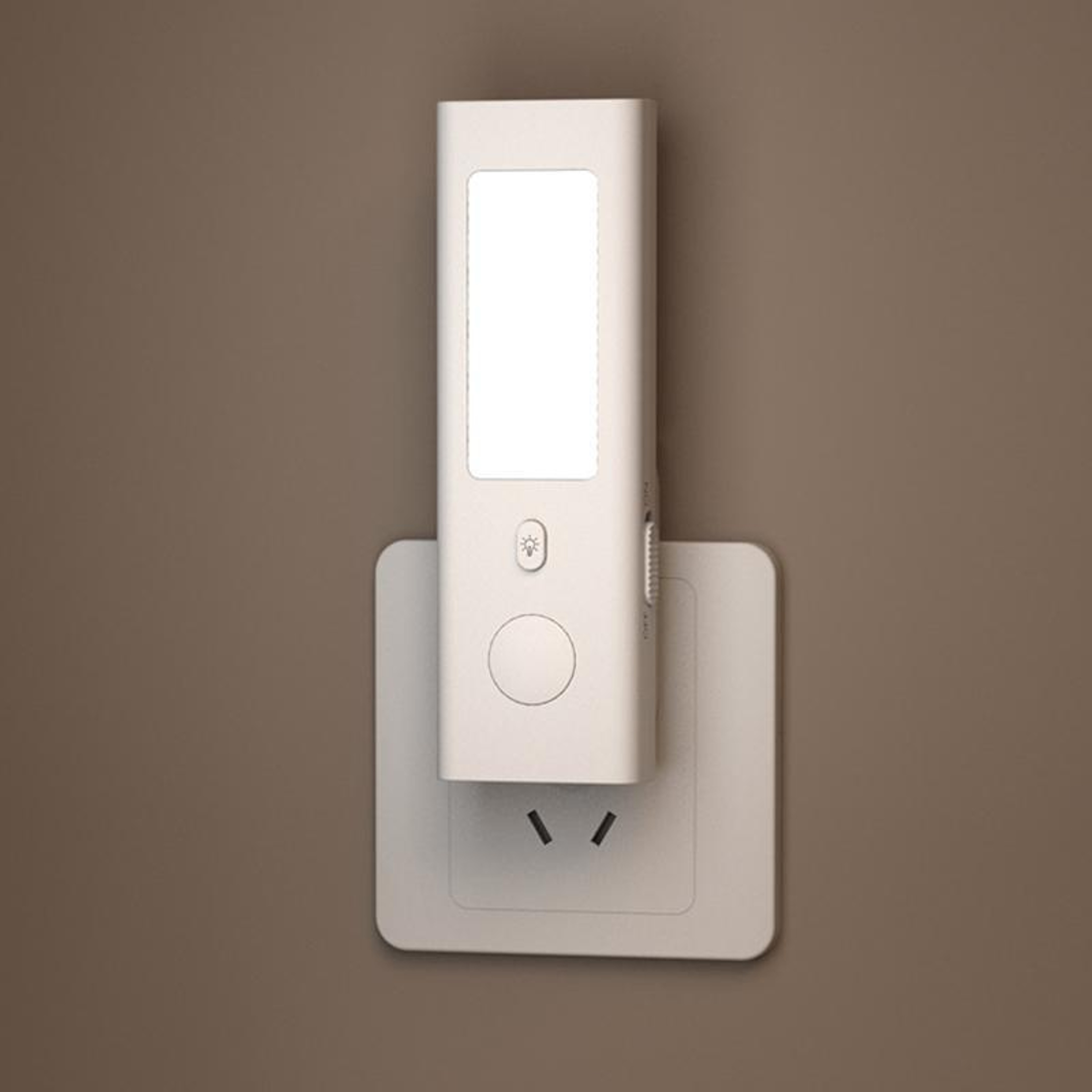 Premium Motion Sensor Rechargeable Plug In LED Night Light – view 2