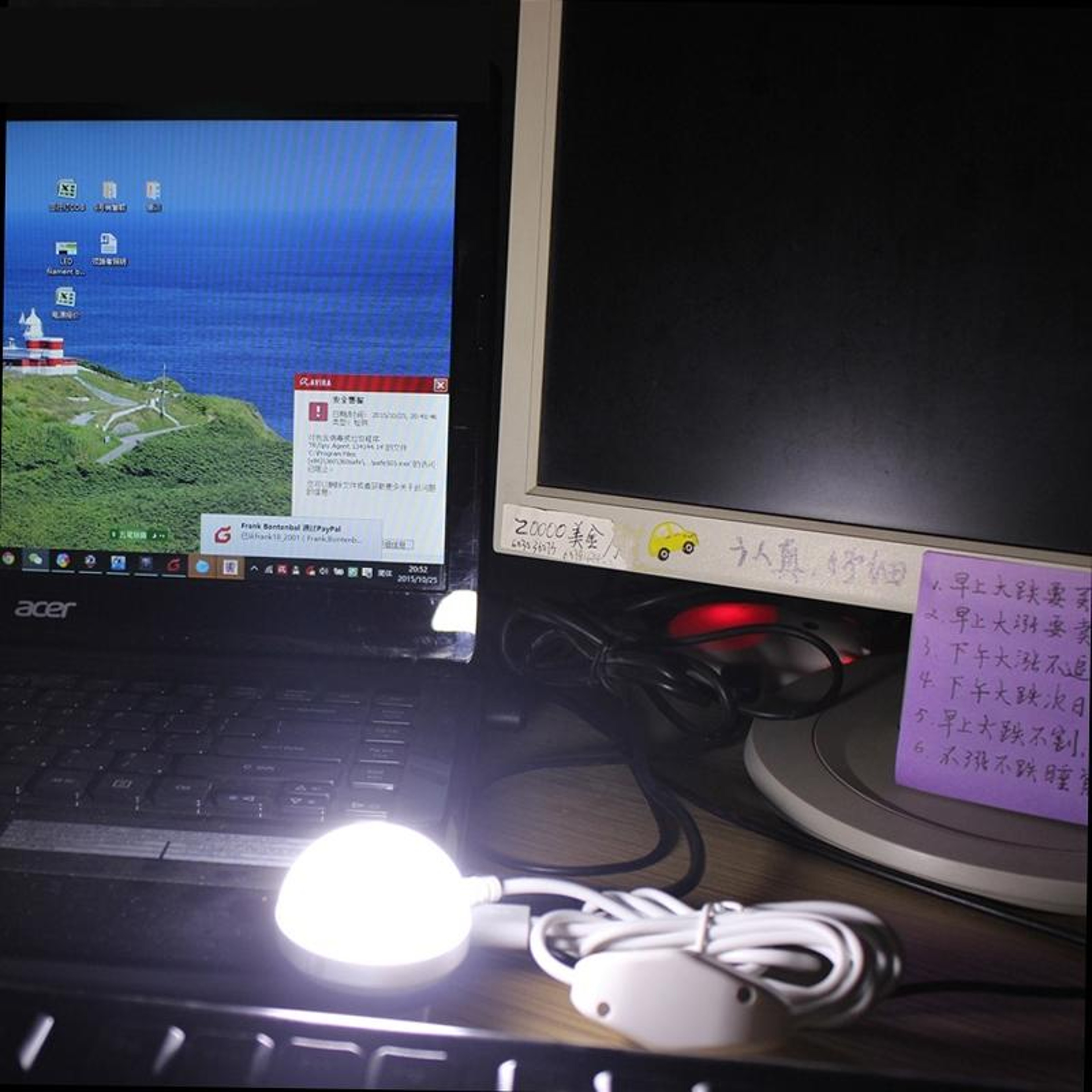 Compact Dimmable USB LED Light Bulb With Magnetic Base  Adjustable Modes 7
