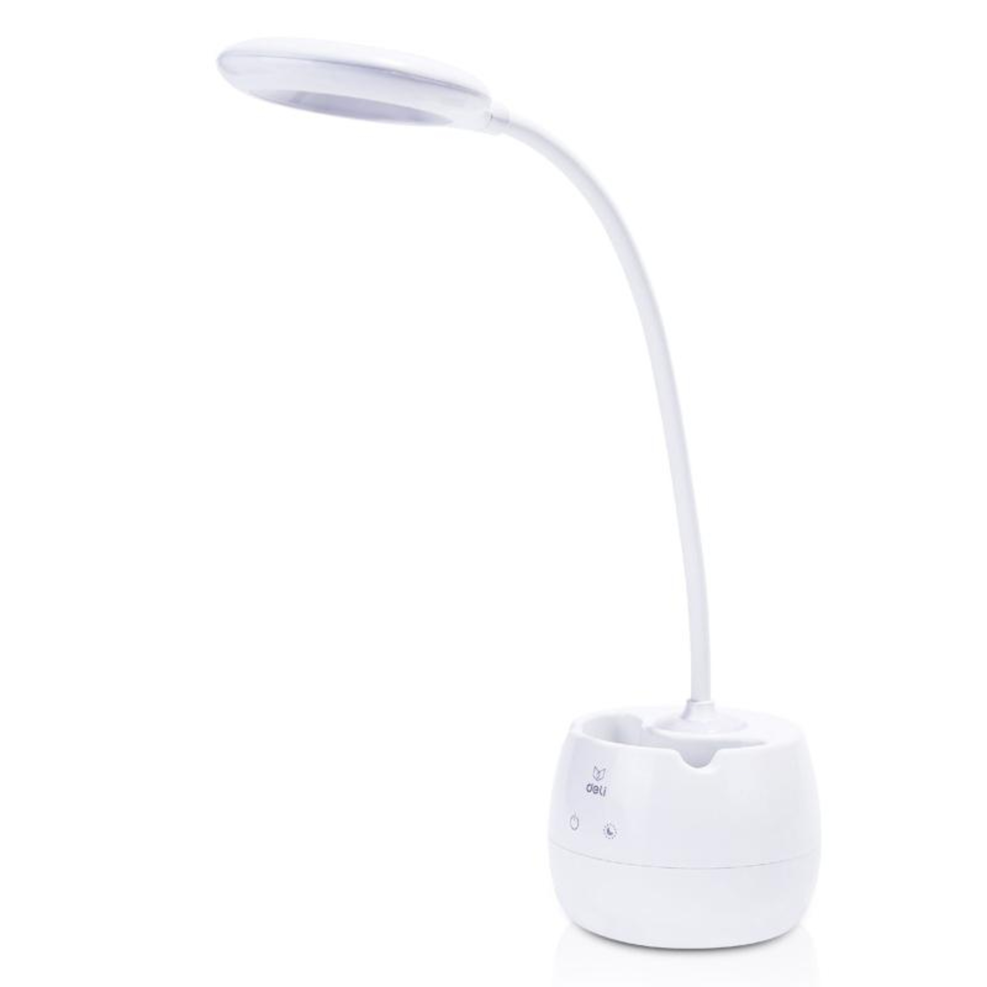 Premium Adjustable Rechargeable LED Desk Lamp with USB & Pen Holder – view 2