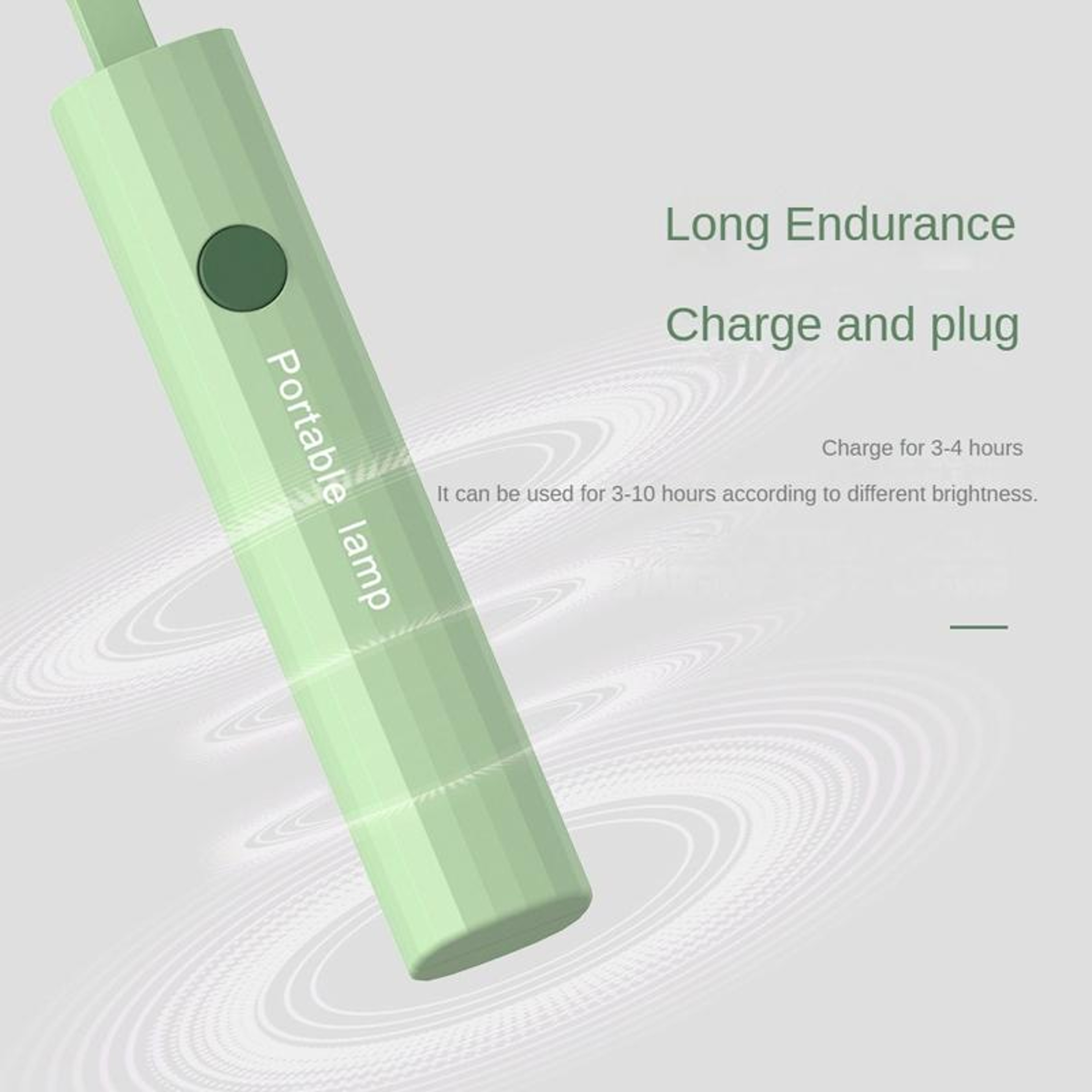 Compact Folding Desk Lamp USB Rechargeable Student Night Light 2