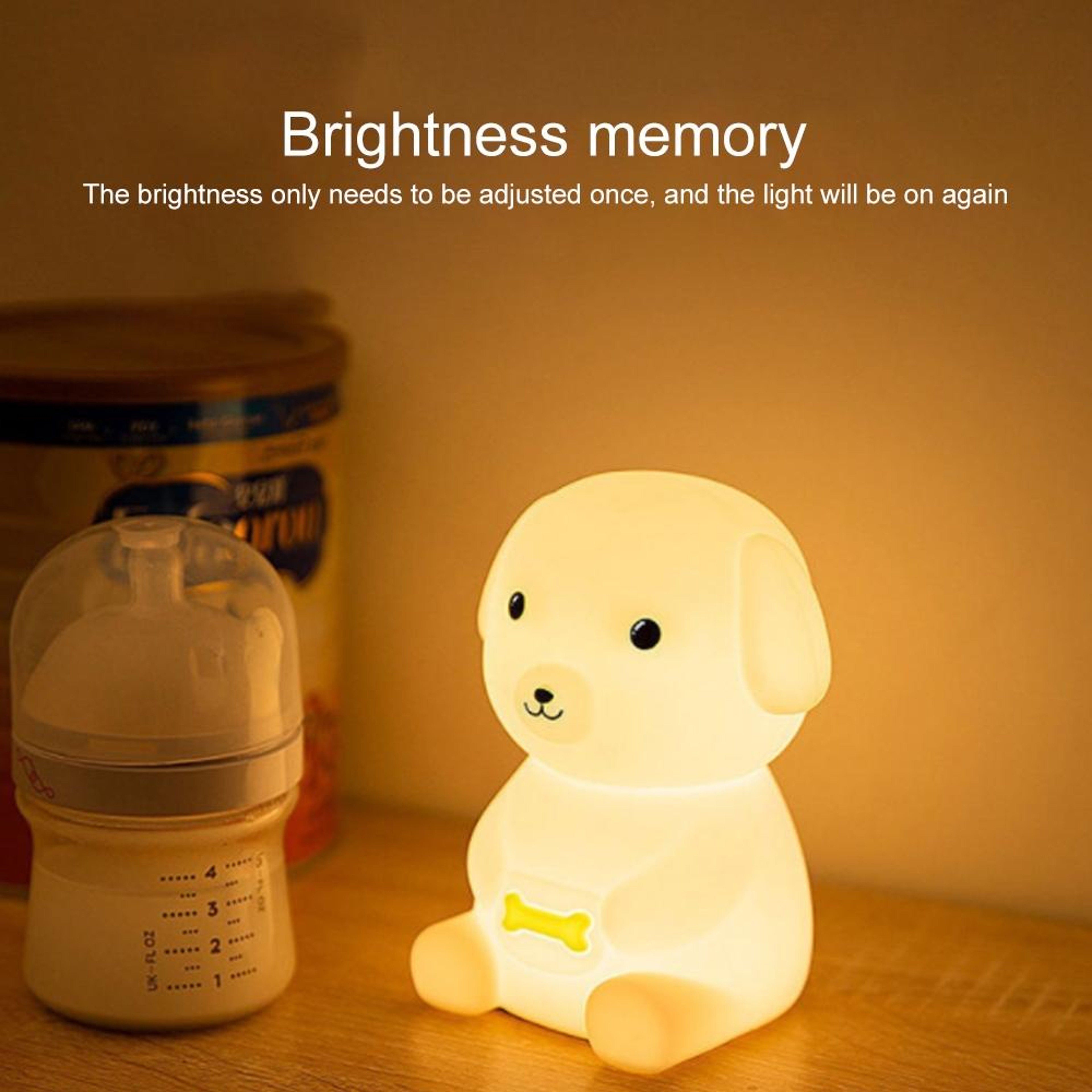 LED Colorful Silicone Sensor Night Light Warm & Color Changing LED Silicone Night Light – view 2