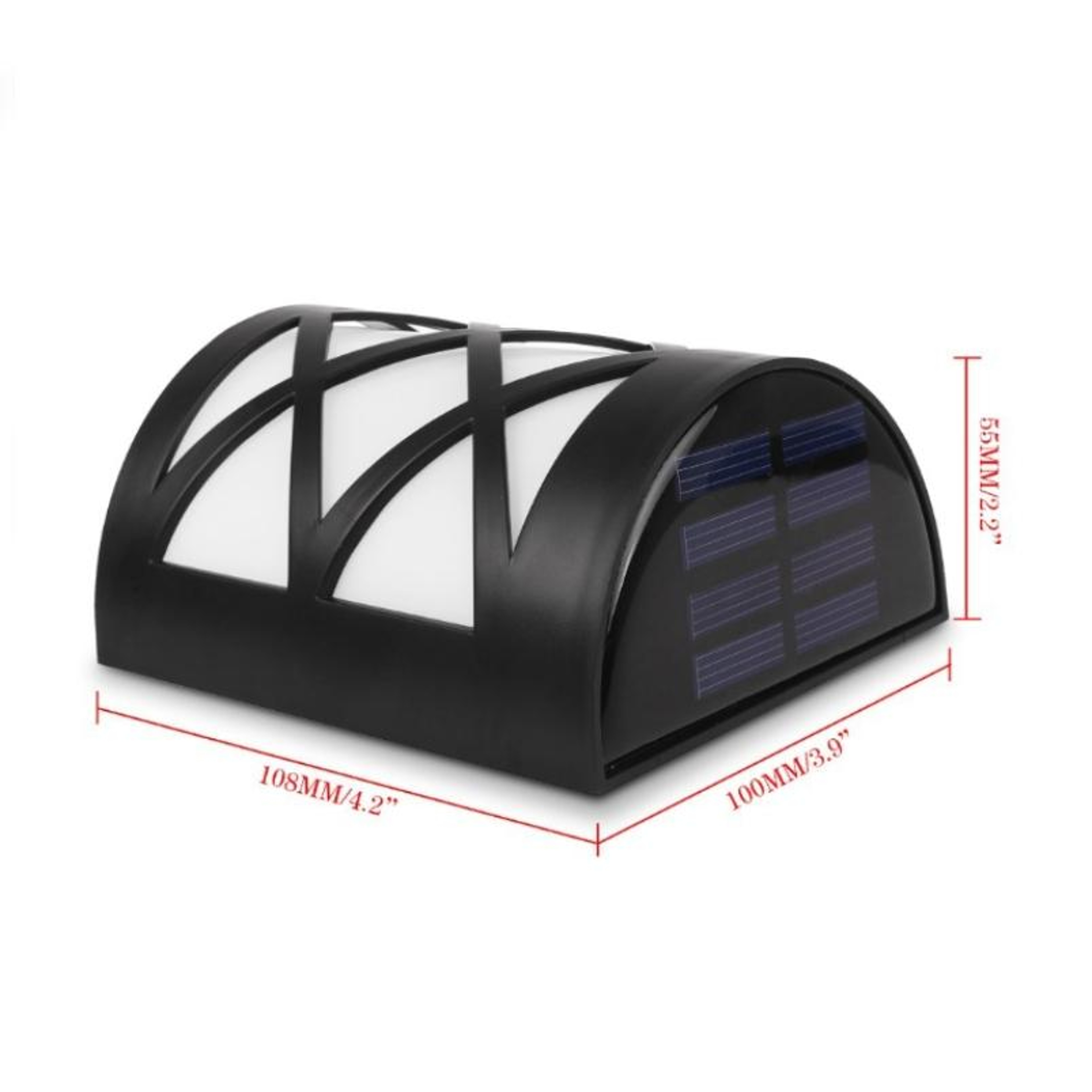 Solar Powered LED Outdoor Wall Light Waterproof Energy Saving Garden Lamp – view 7