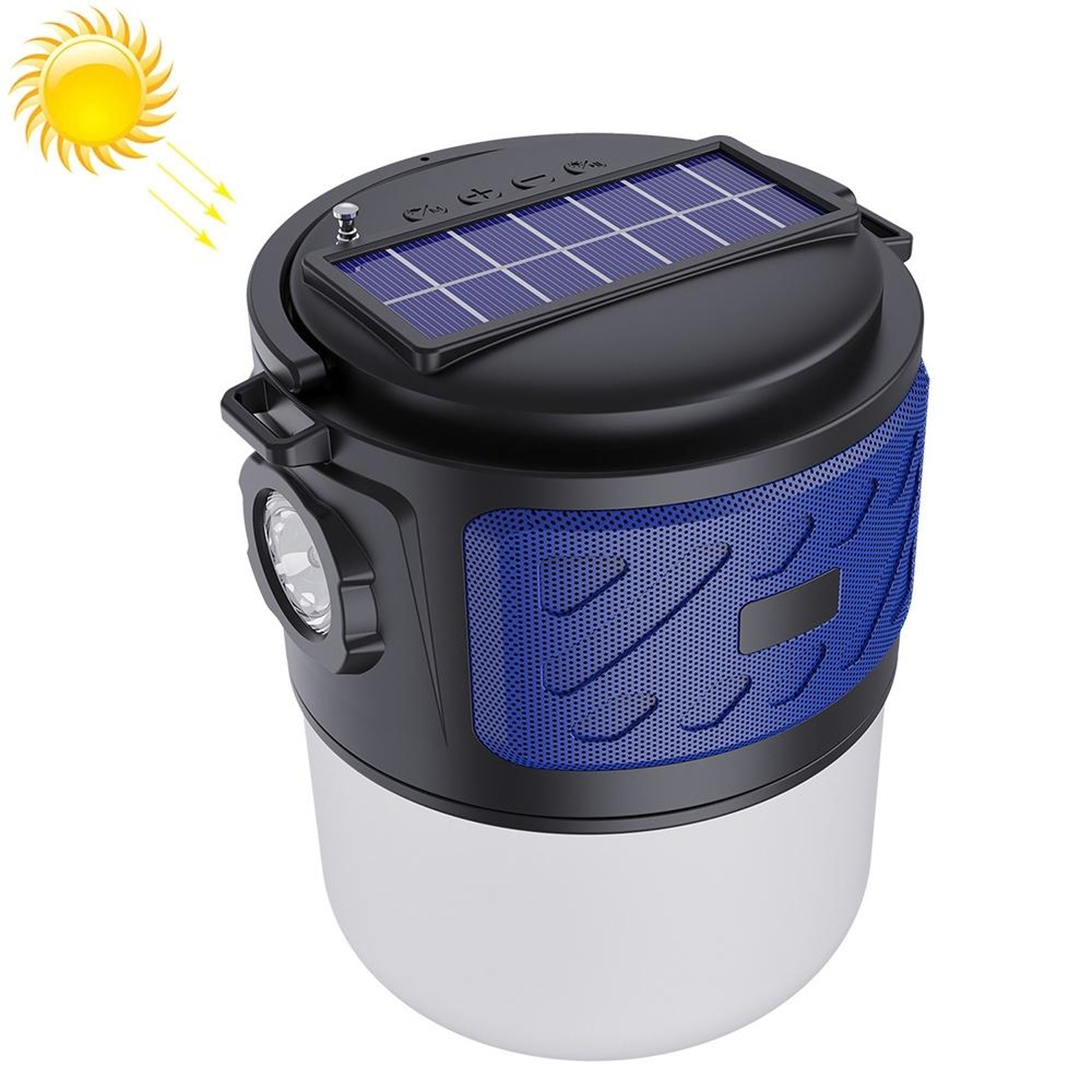 Outdoor Solar Camping Light  Portable Solar Bluetooth Speaker 0