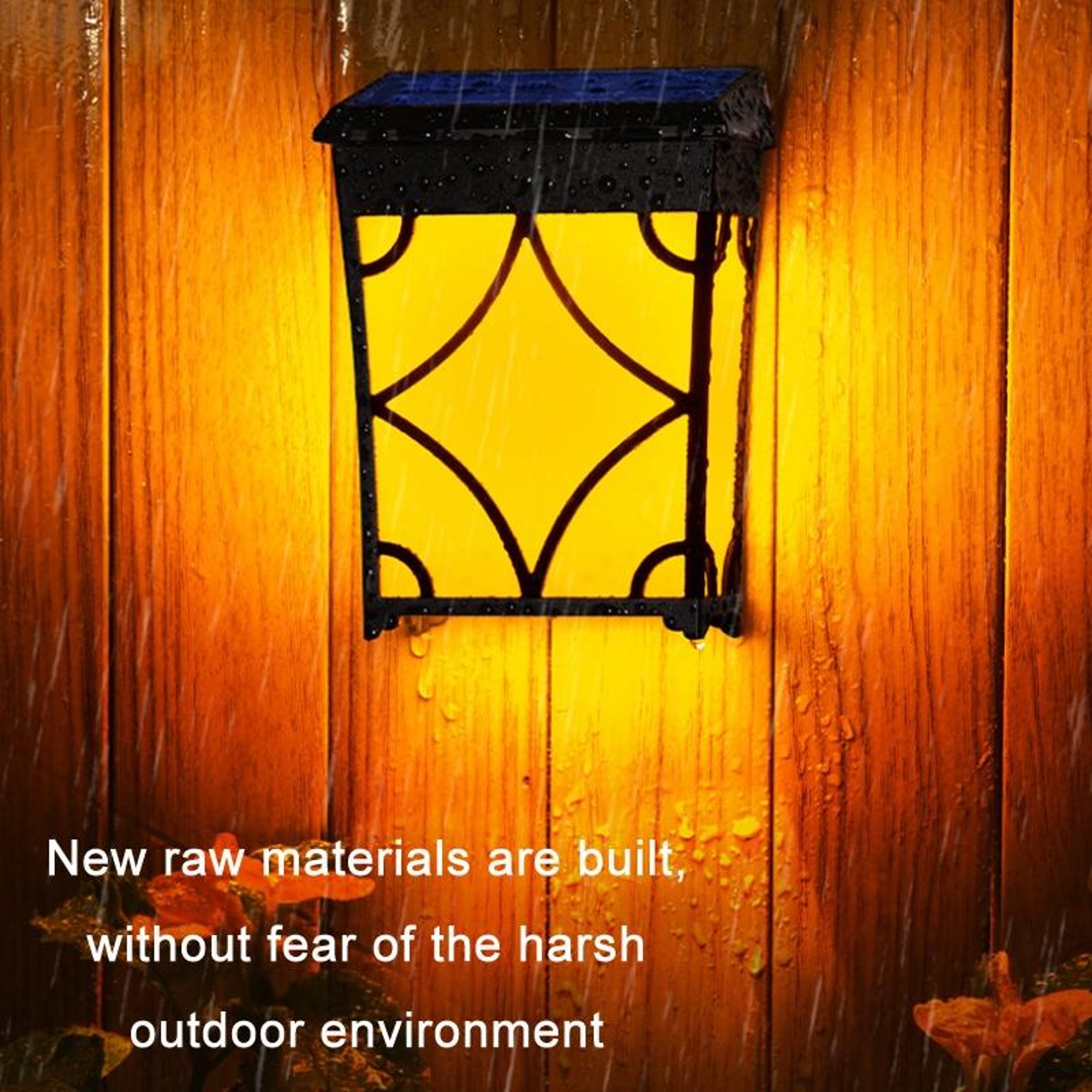 Solar Powered Waterproof LED Courtyard Light with Motion Sensor – view 4