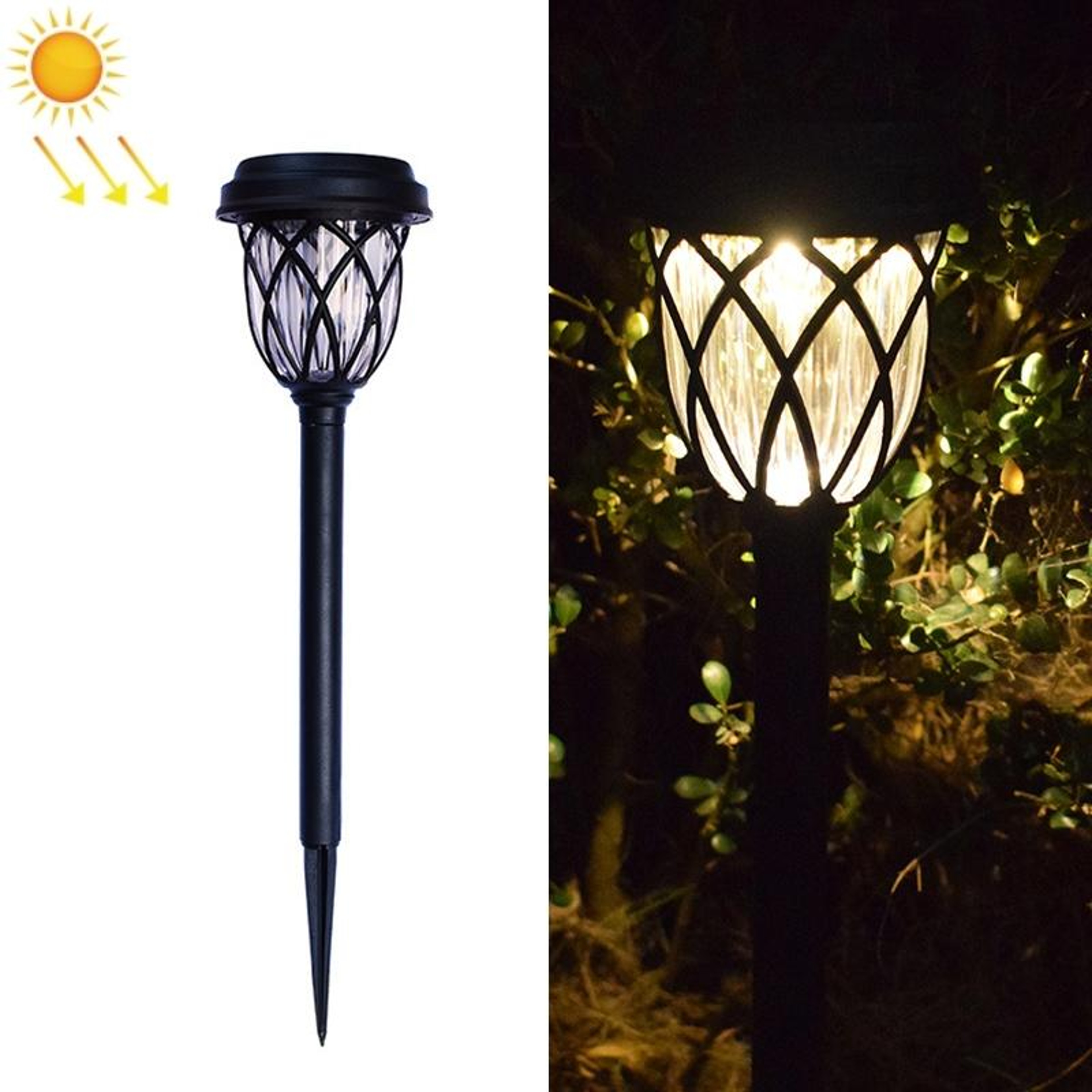 Solar Powered Rainproof LED Lawn Light for Outdoor Courtyards – view 1