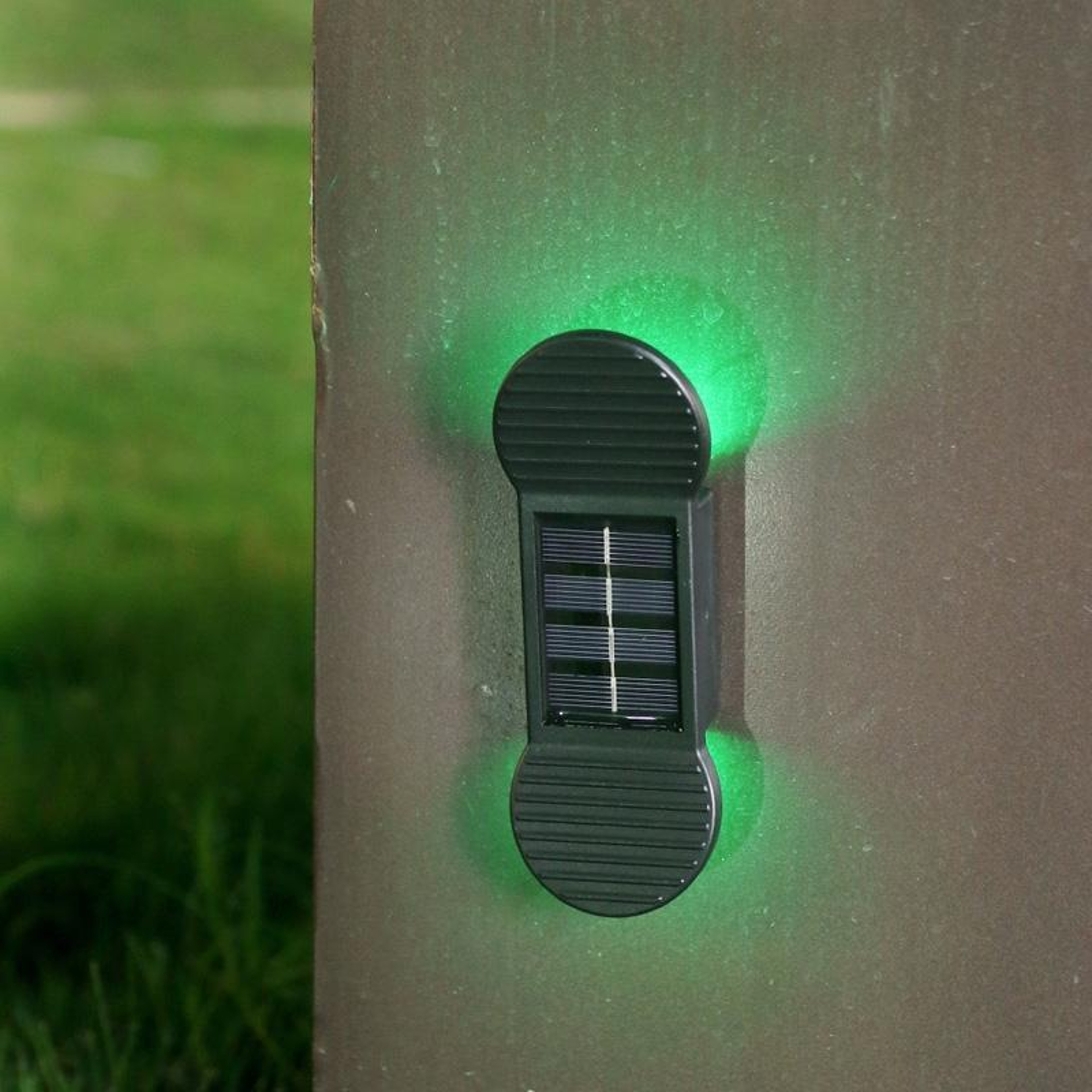 Solar Powered Garden Wall Light Colorful Waterproof Solar Wall Light Outdoor With LED 9