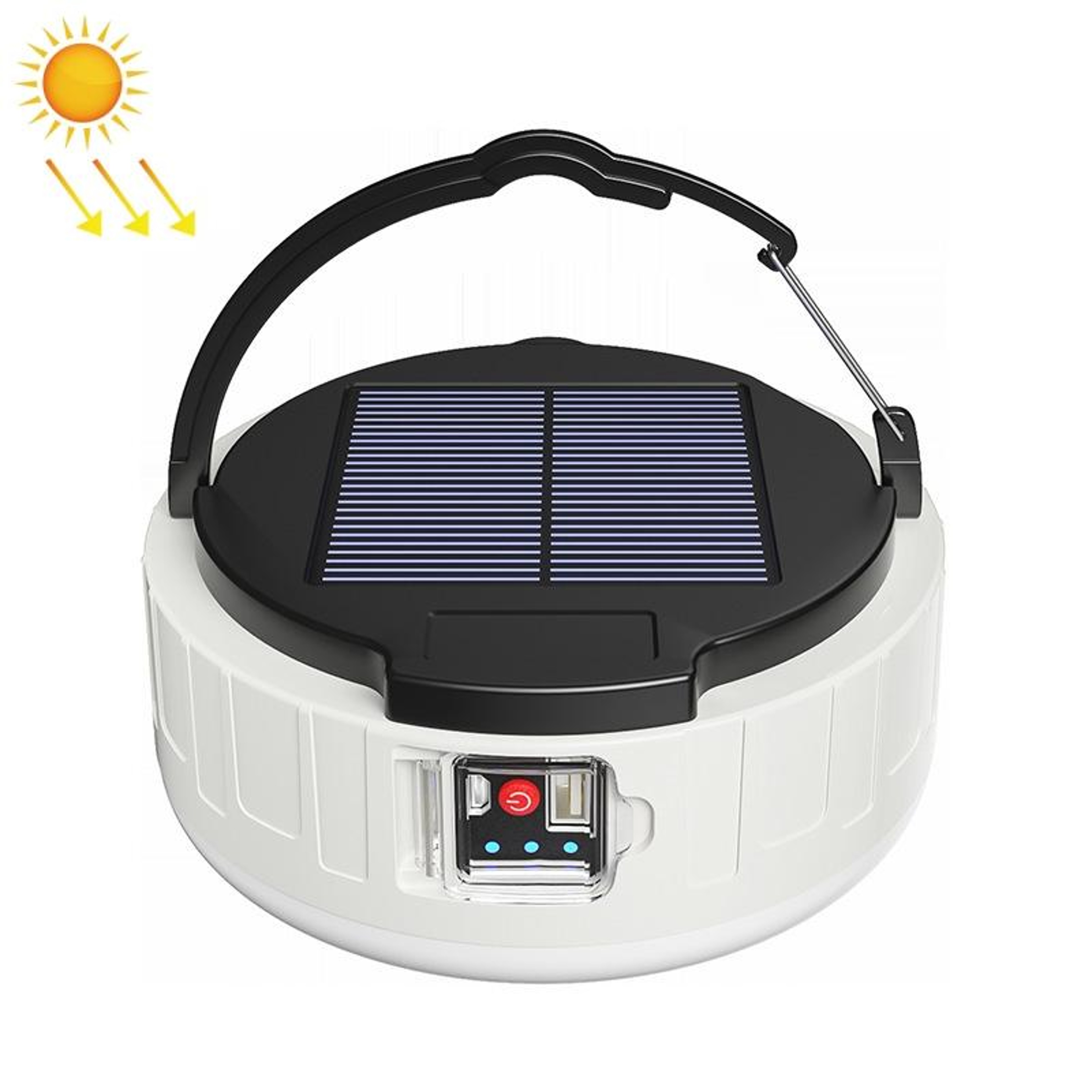 Solar Powered LED Portable Emergency  Camping Light 0