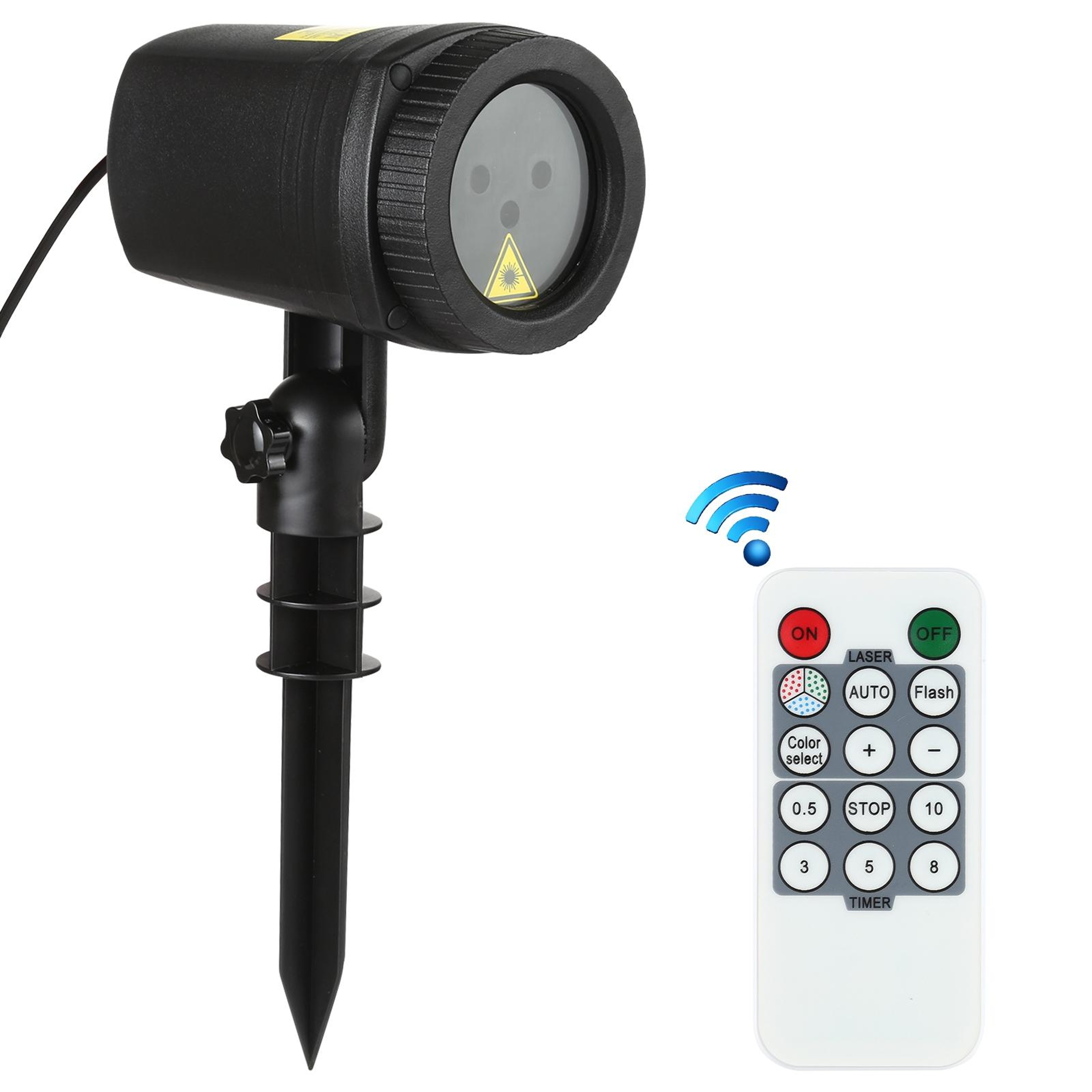 Premium Outdoor Laser Projection Light Waterproof Garden Laser Projector With Remote Control 0