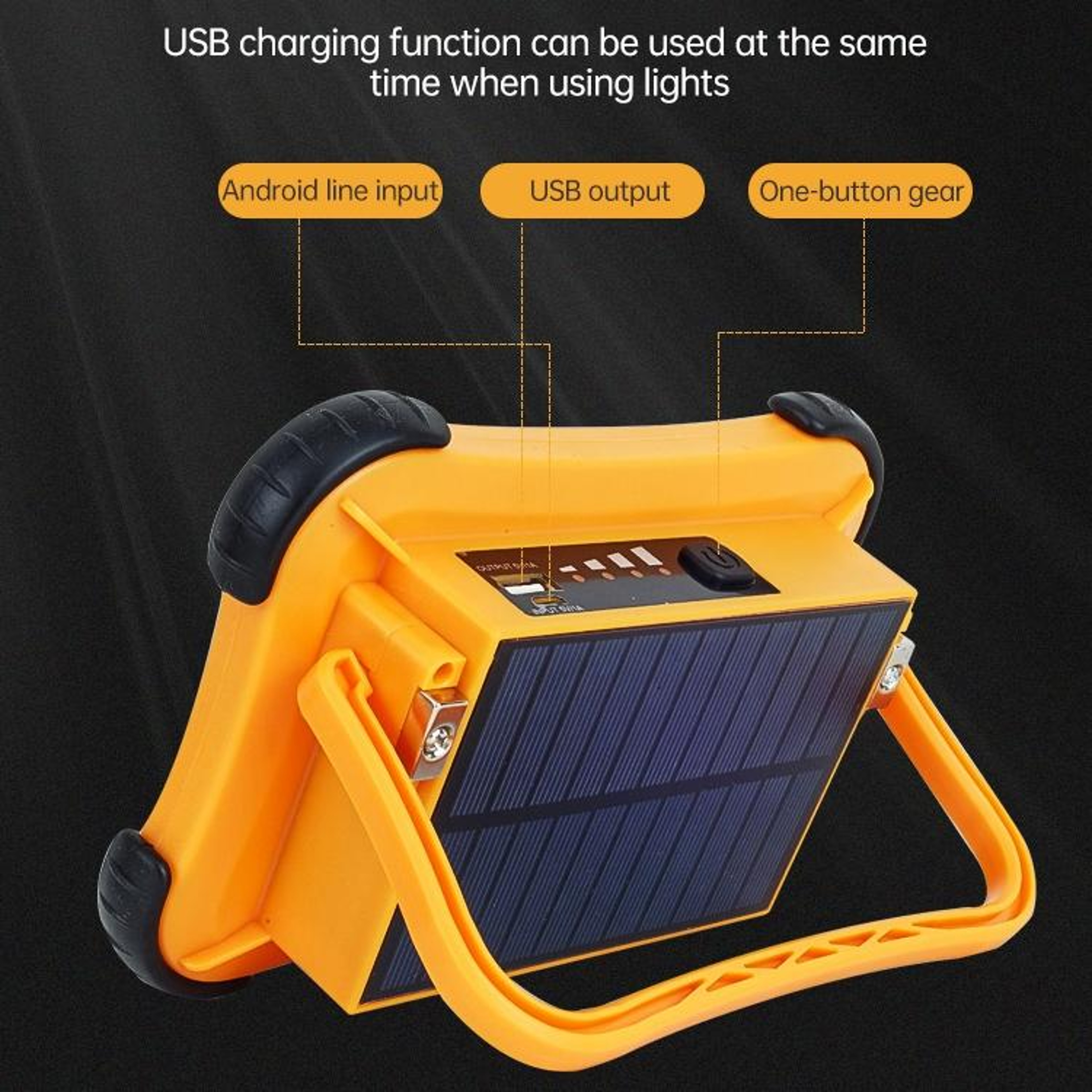 Solar Camping Light Portable LED Emergency Lantern with Power Bank – view 4