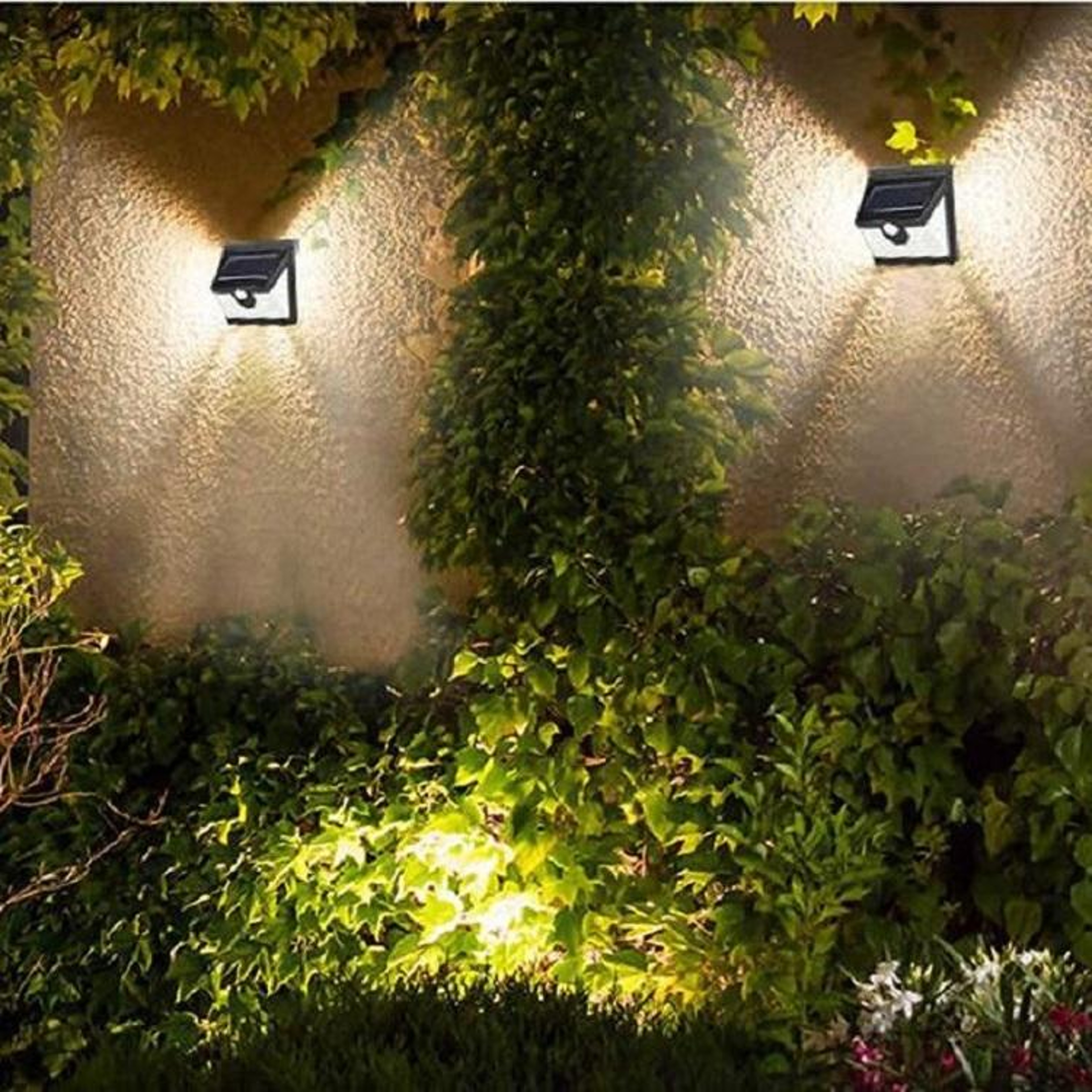 Solar LED Motion Sensor Wall Light LED Outdoor Waterproof Lamp 5