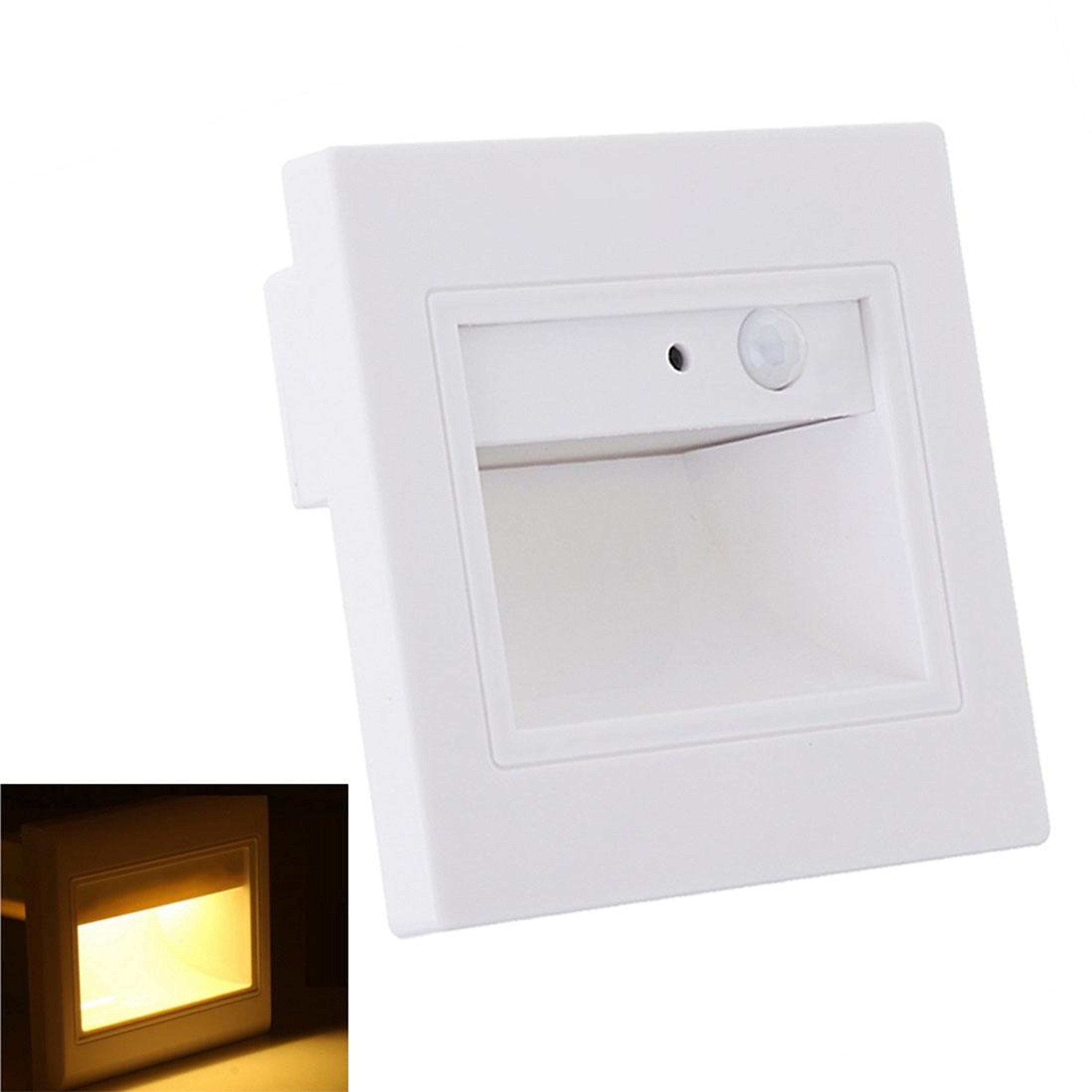 LED Wall Light With Motion Sensor Stair Light COB LED Wall Light For Steps  Corners 0