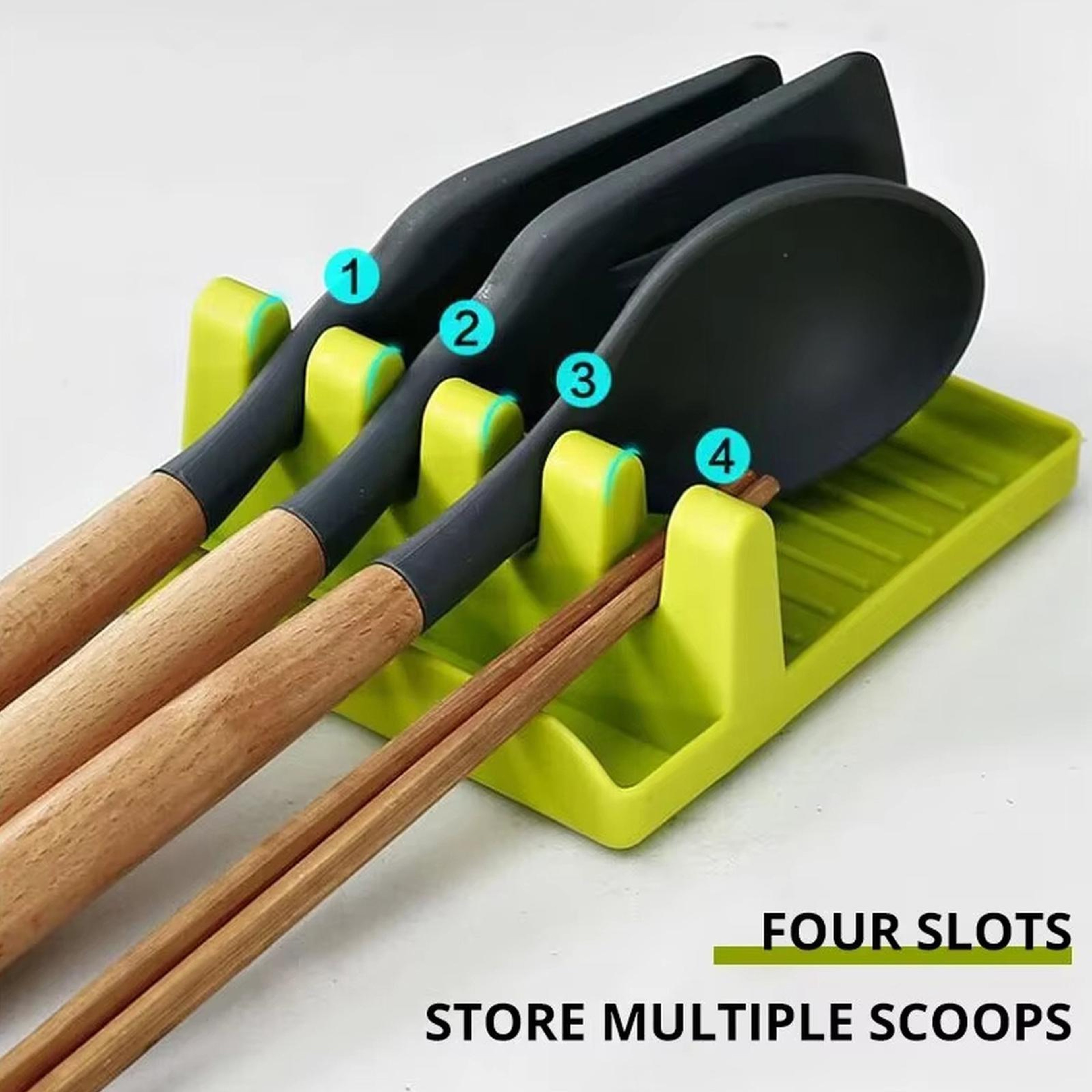 Multifunctional Kitchen Utensil Organizer  Spatula Holder 2