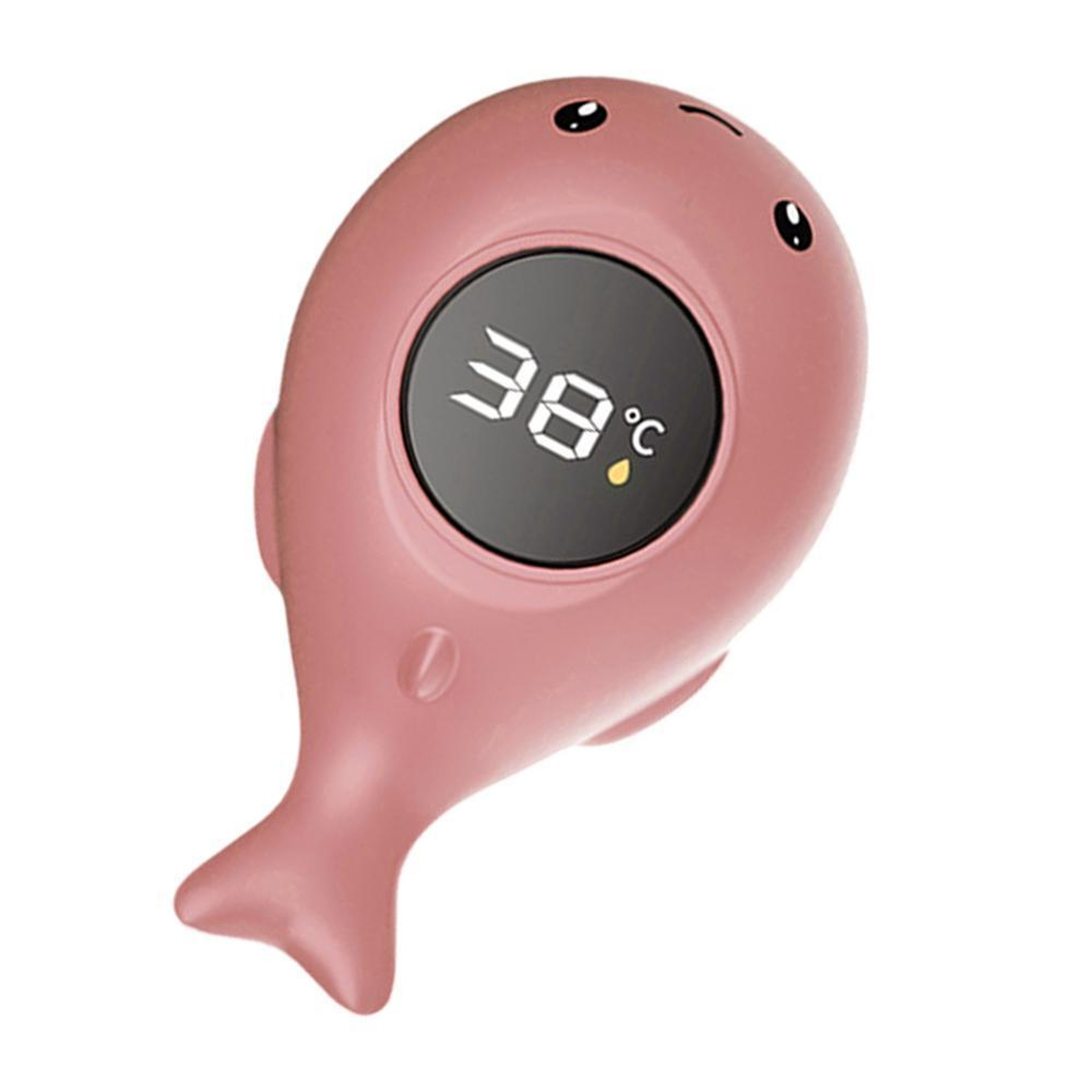 Smart Whale Baby Bath Thermometer With Color LED Display Waterproof 0