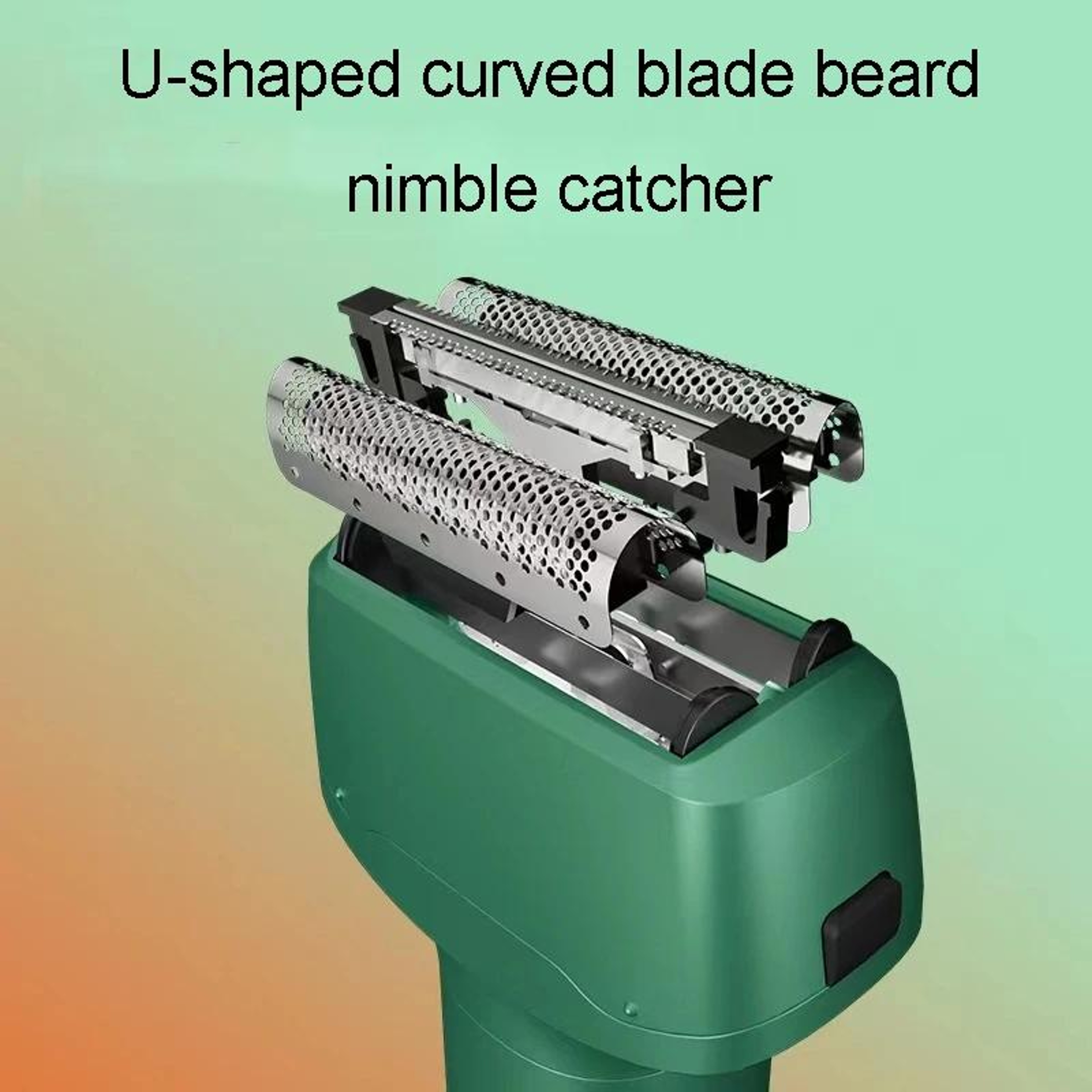 3 Blade Rechargeable Beard Razor For Men Washable Portable Electric Shaver 3