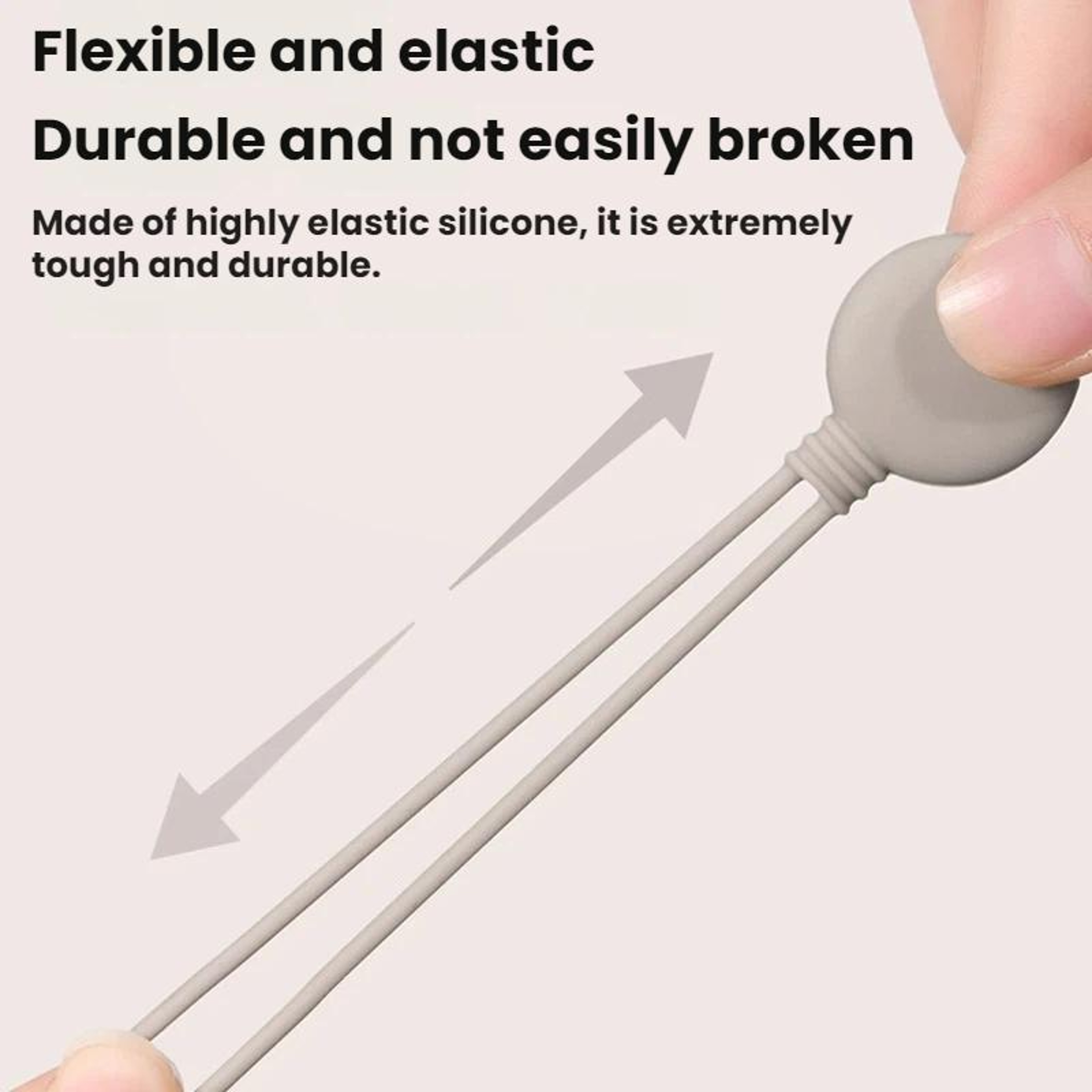 Silicone Magnetic Cable Organizer Lanyard for Cords Keys and Small Items – view 6