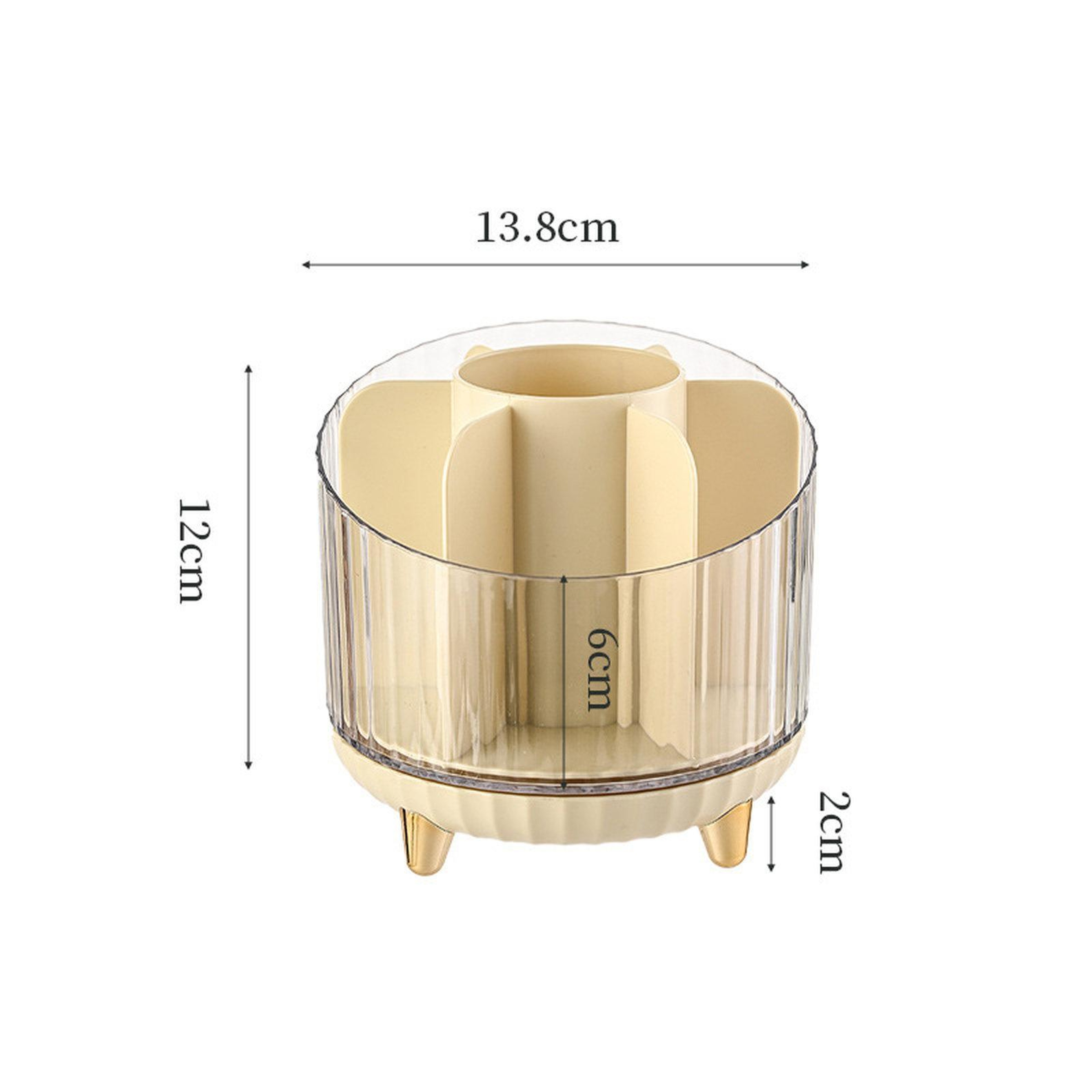 Rotating Makeup Organizer For Vanity And Cosmetic Storage Box 6