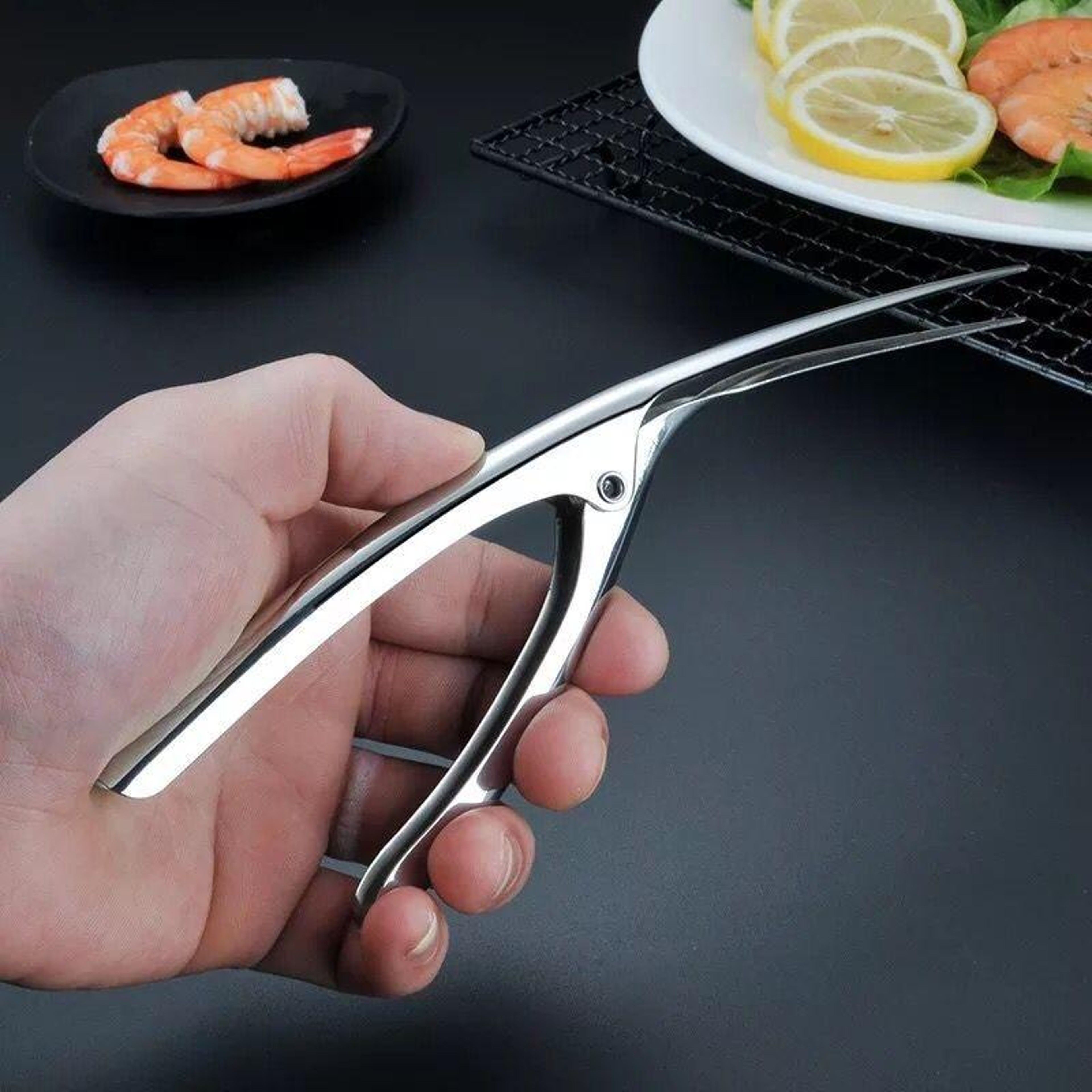 Stainless Steel Shrimp Shelling Tool and Seafood Shell Remover – view 5