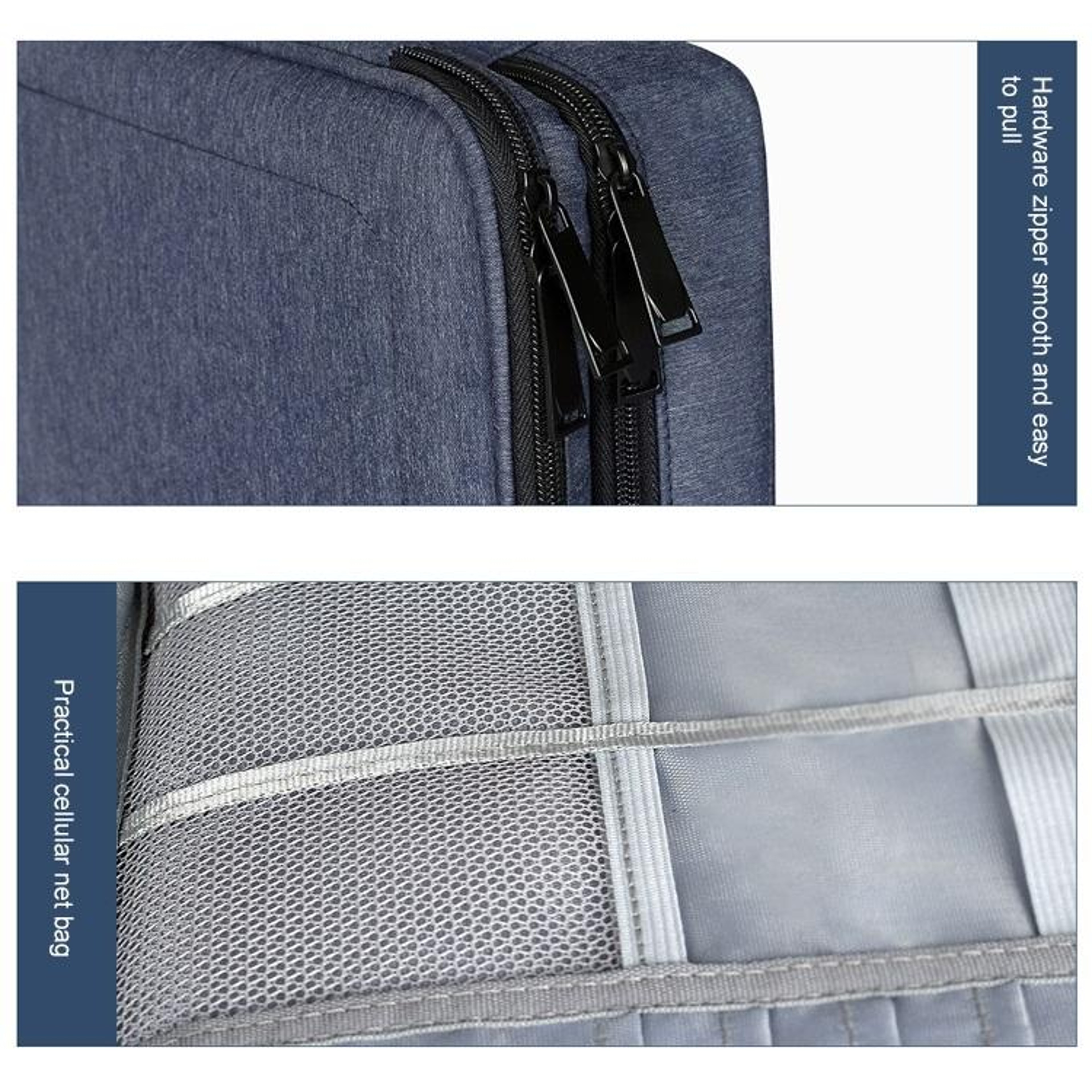 Waterproof IPad Storage Bag Nylon Travel Cable Organizer Case 4