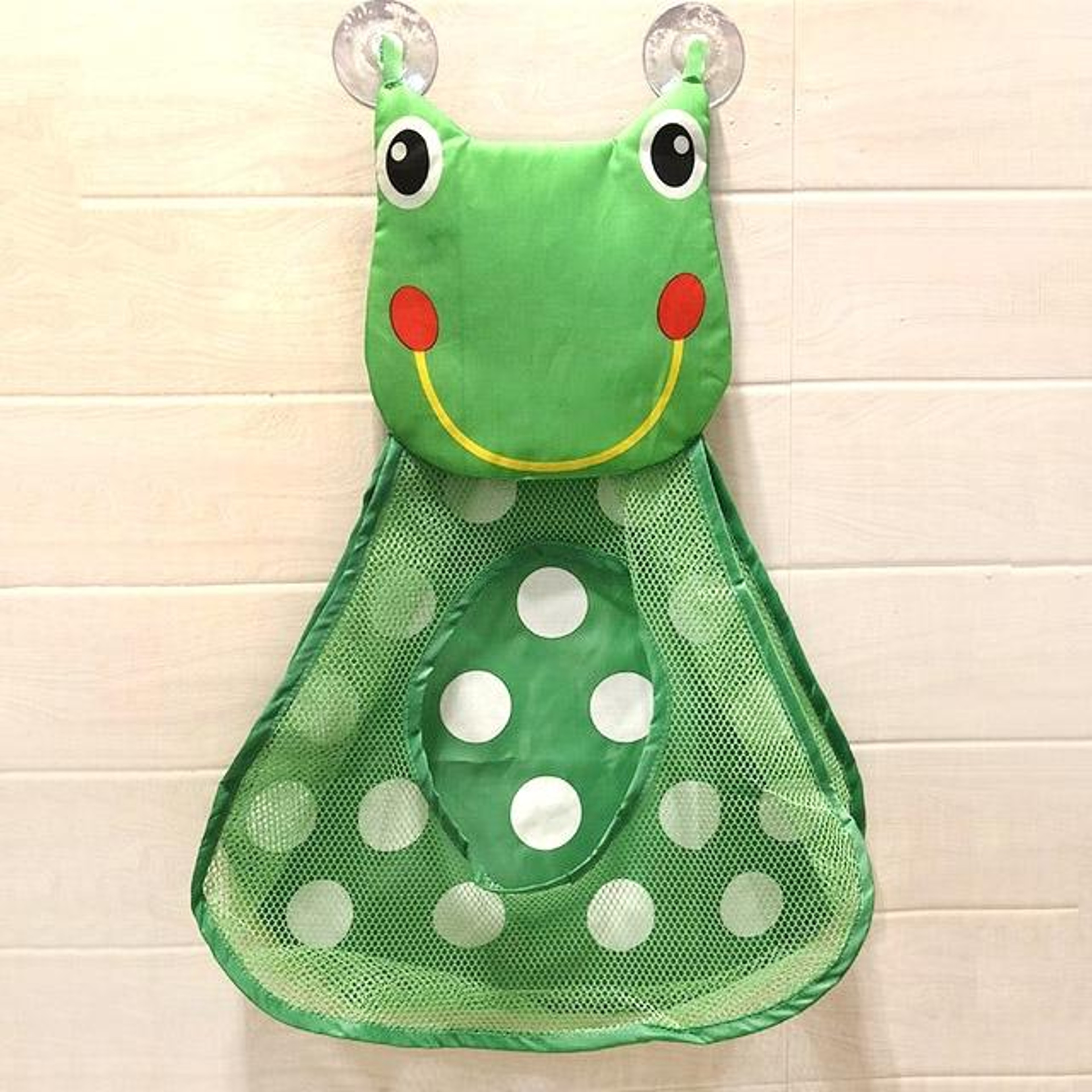 Frog Mesh Bath Toy Organizer Hanging Bathroom Toy Storage Bag 3