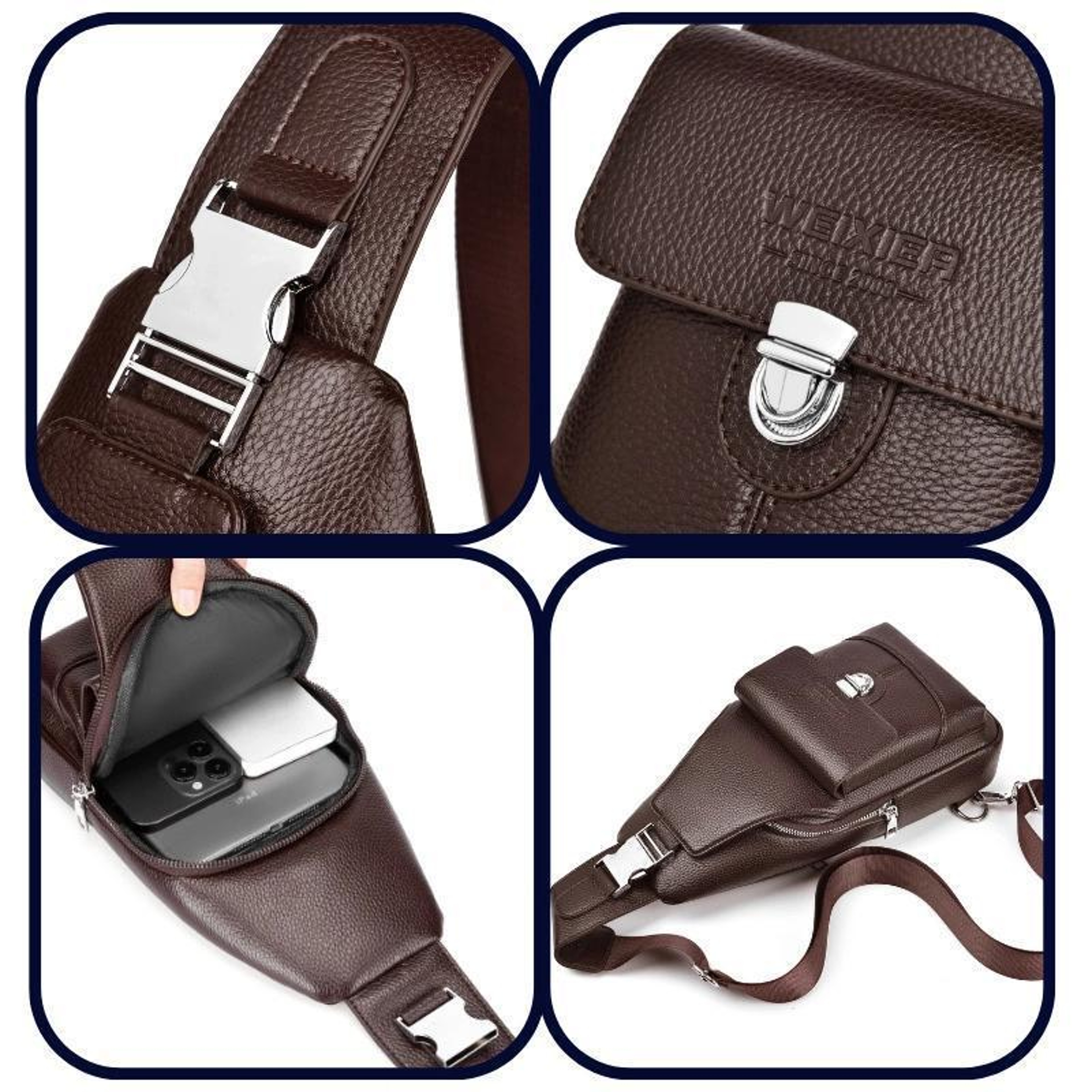 Outdoor Chest Bag Mens Multi Functional Cycling Crossbody Bag – view 7