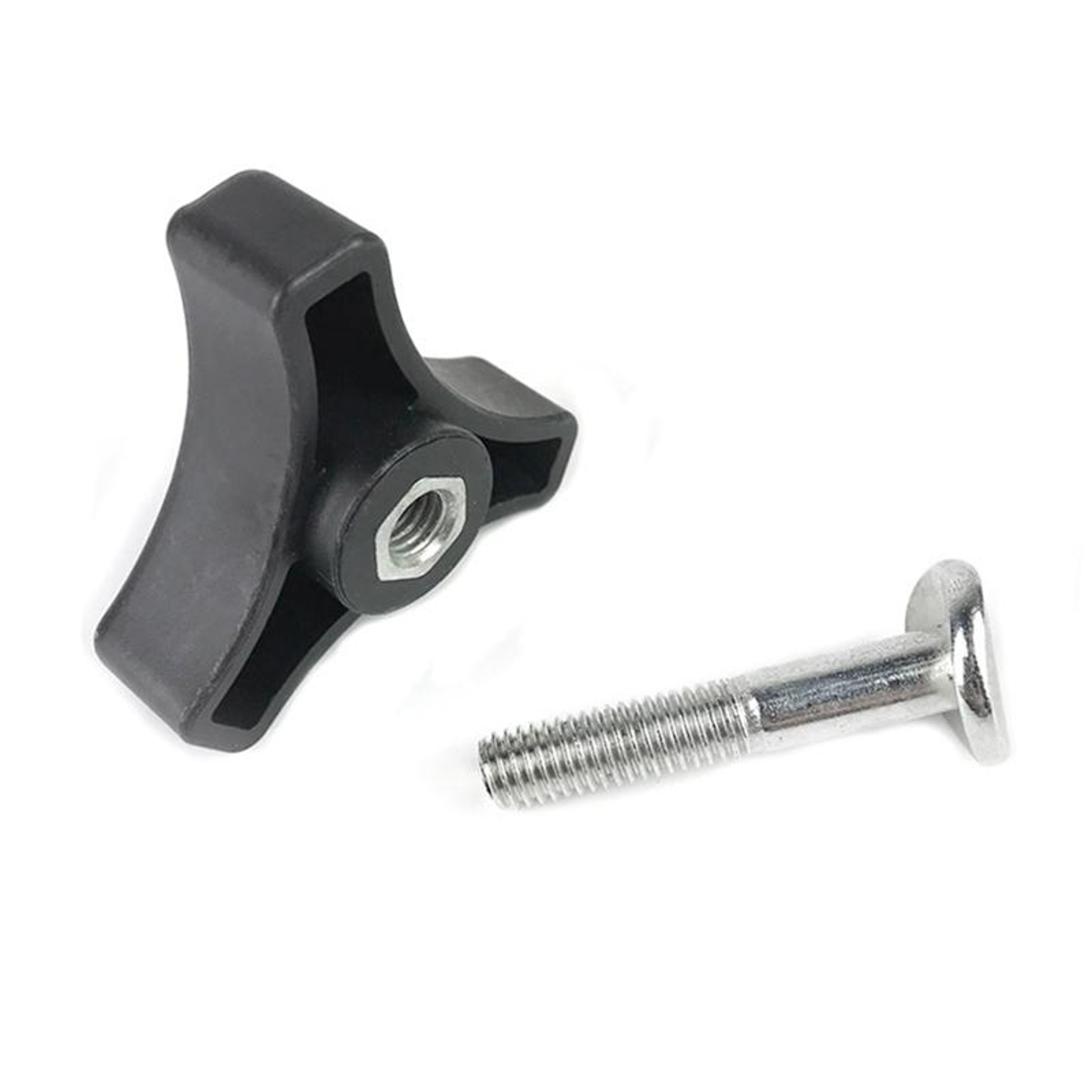 Universal Lawn Mower Handle Knob with Screw Triangle Replacement Bolt – view 3