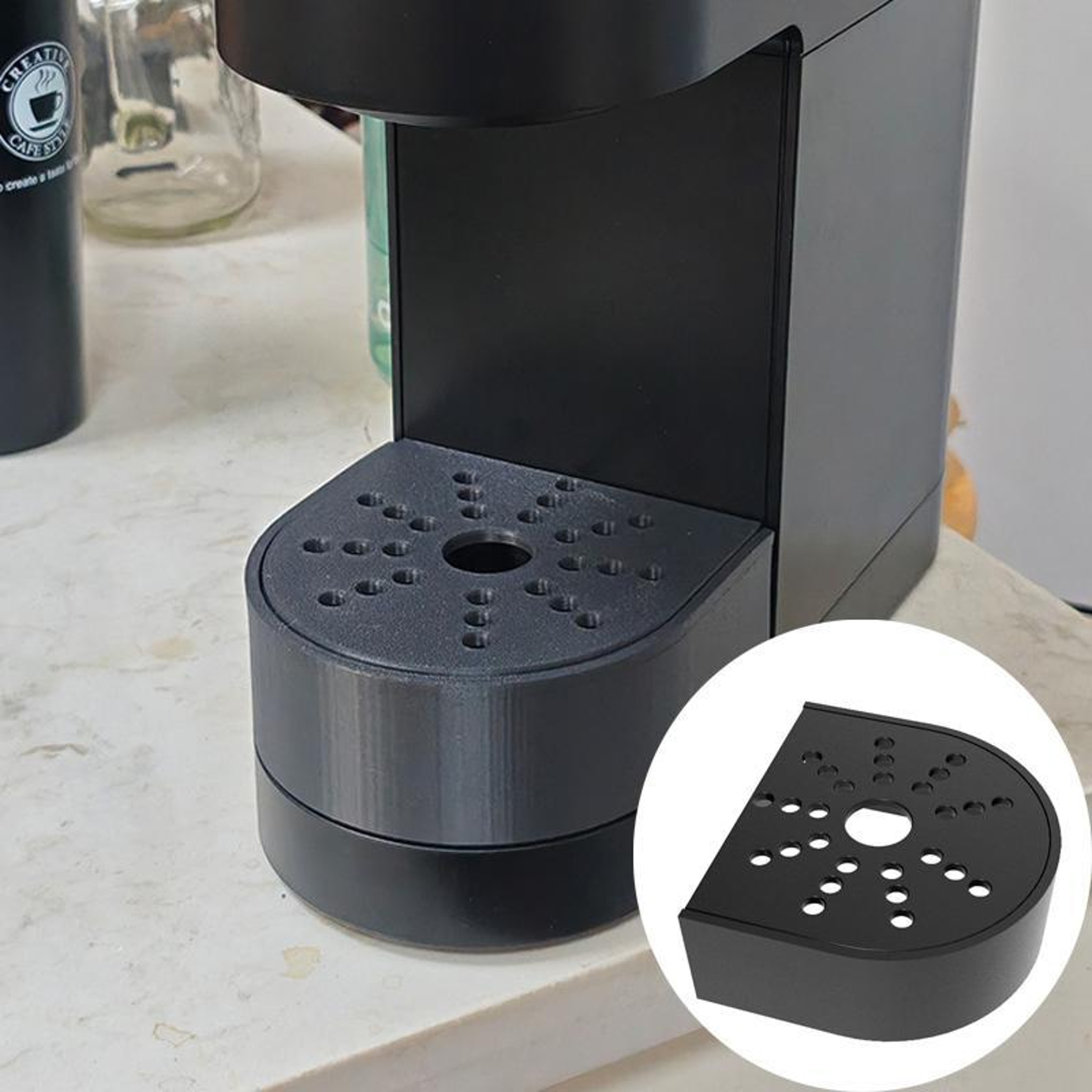 K-Mini Extra Tall Anti-Splash Drip Tray Replacement for Keurig Coffee Makers – view 2