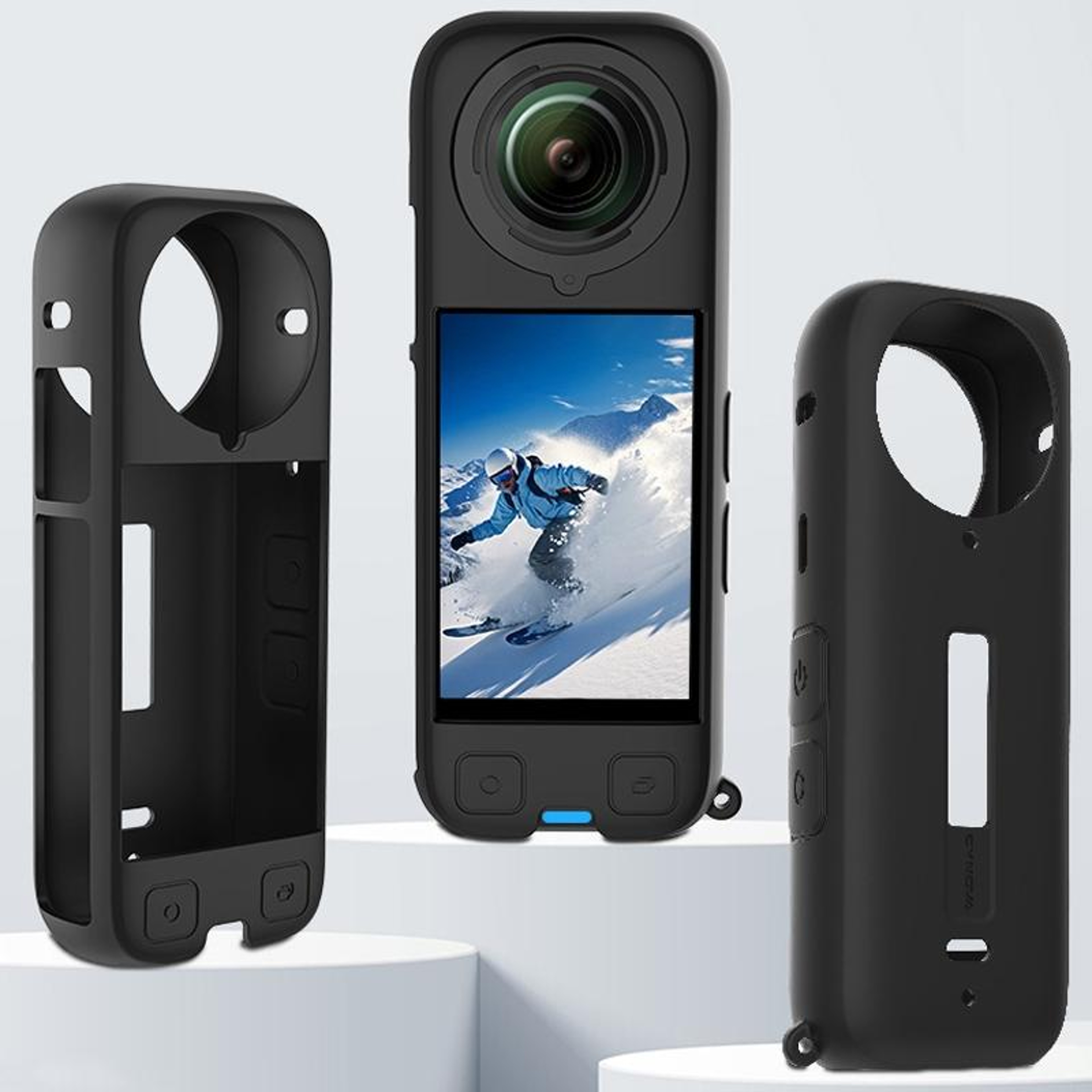 Silicone Case Protective Cover with Mount Access – view 2