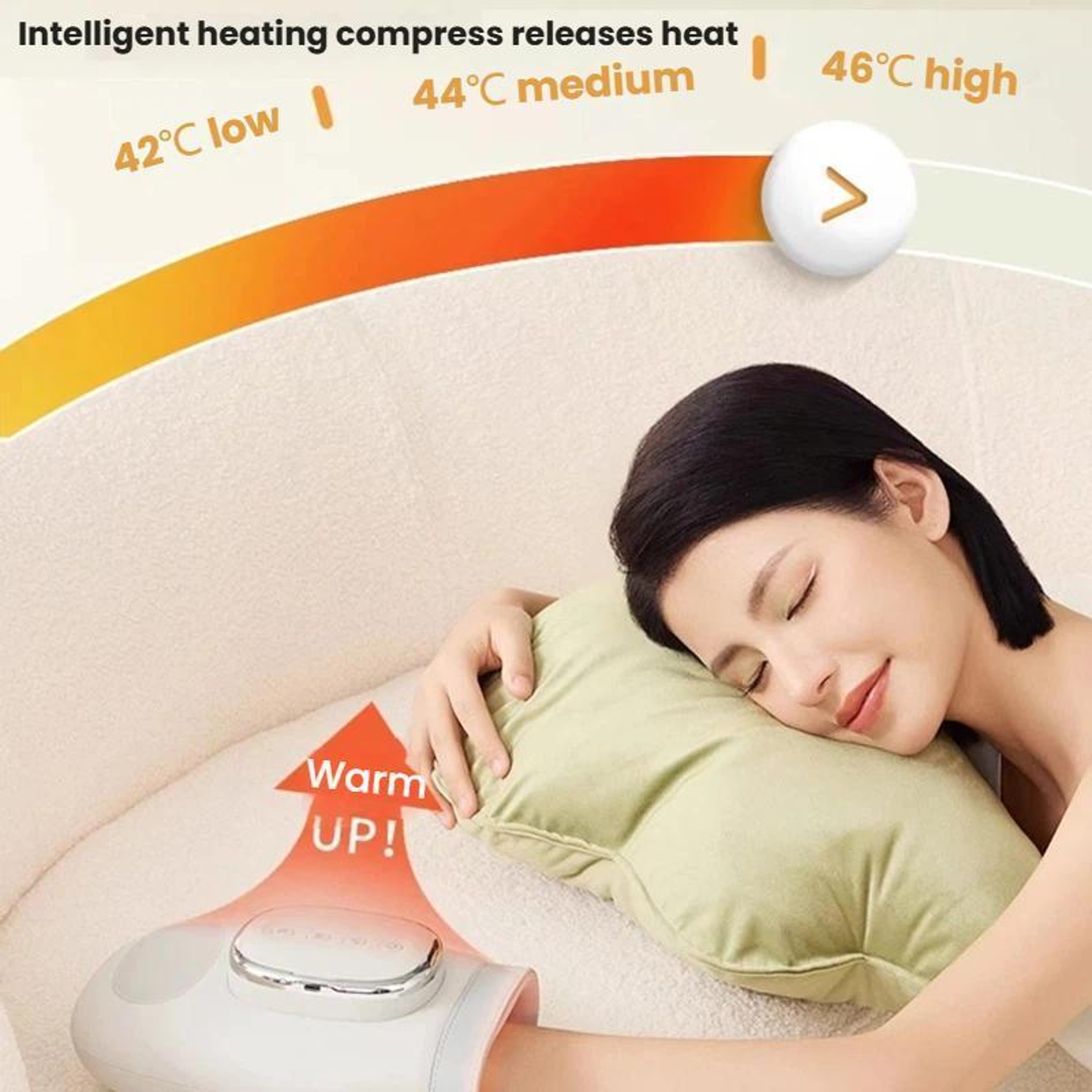 Advanced Hand Massager with Automatic Finger & Palm Kneading and Heat Therapy – view 7