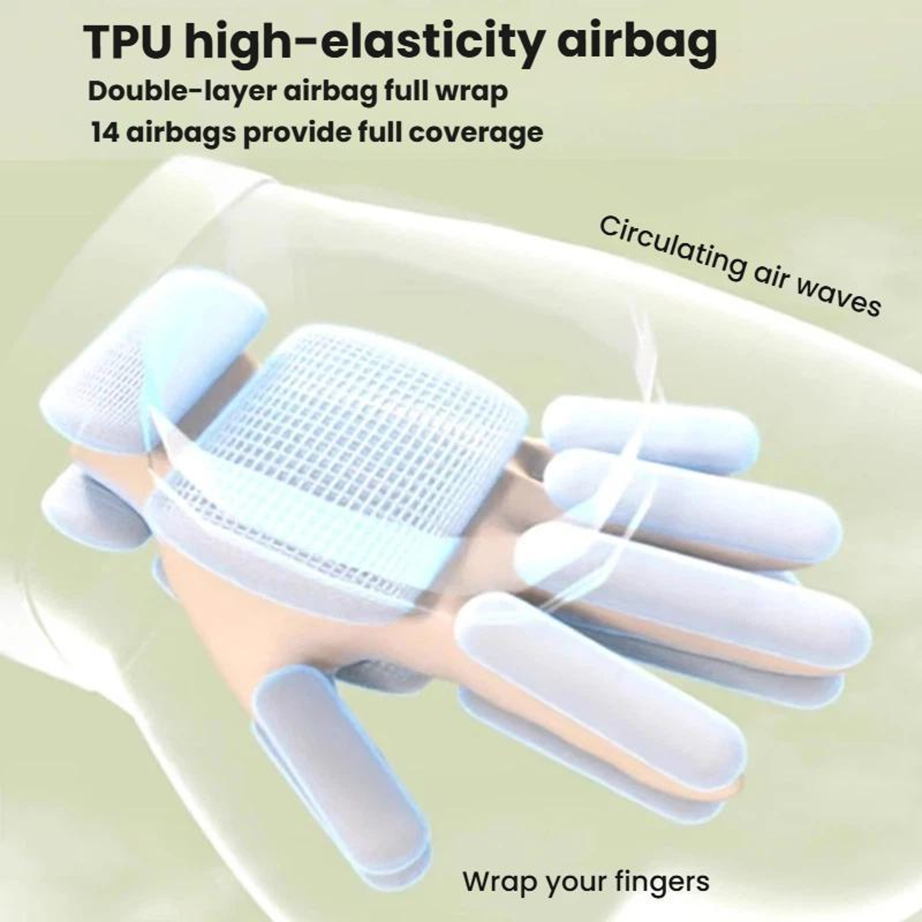Advanced Hand Massager with Automatic Finger & Palm Kneading and Heat Therapy – view 8