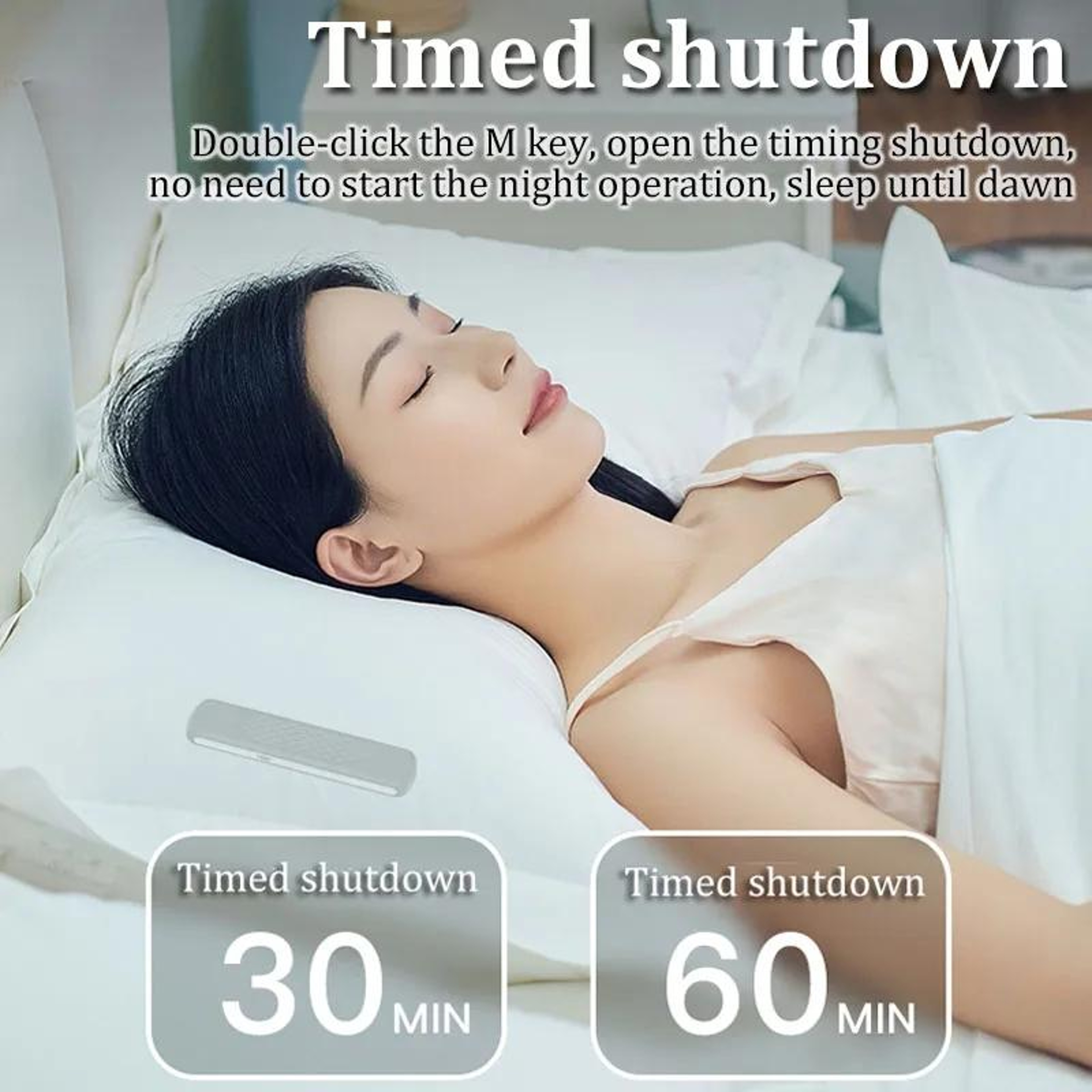 Premium Bone Conduction Sleep Speaker Portable Under Pillow Bluetooth Speaker & White Noise Sleep Aid – view 5