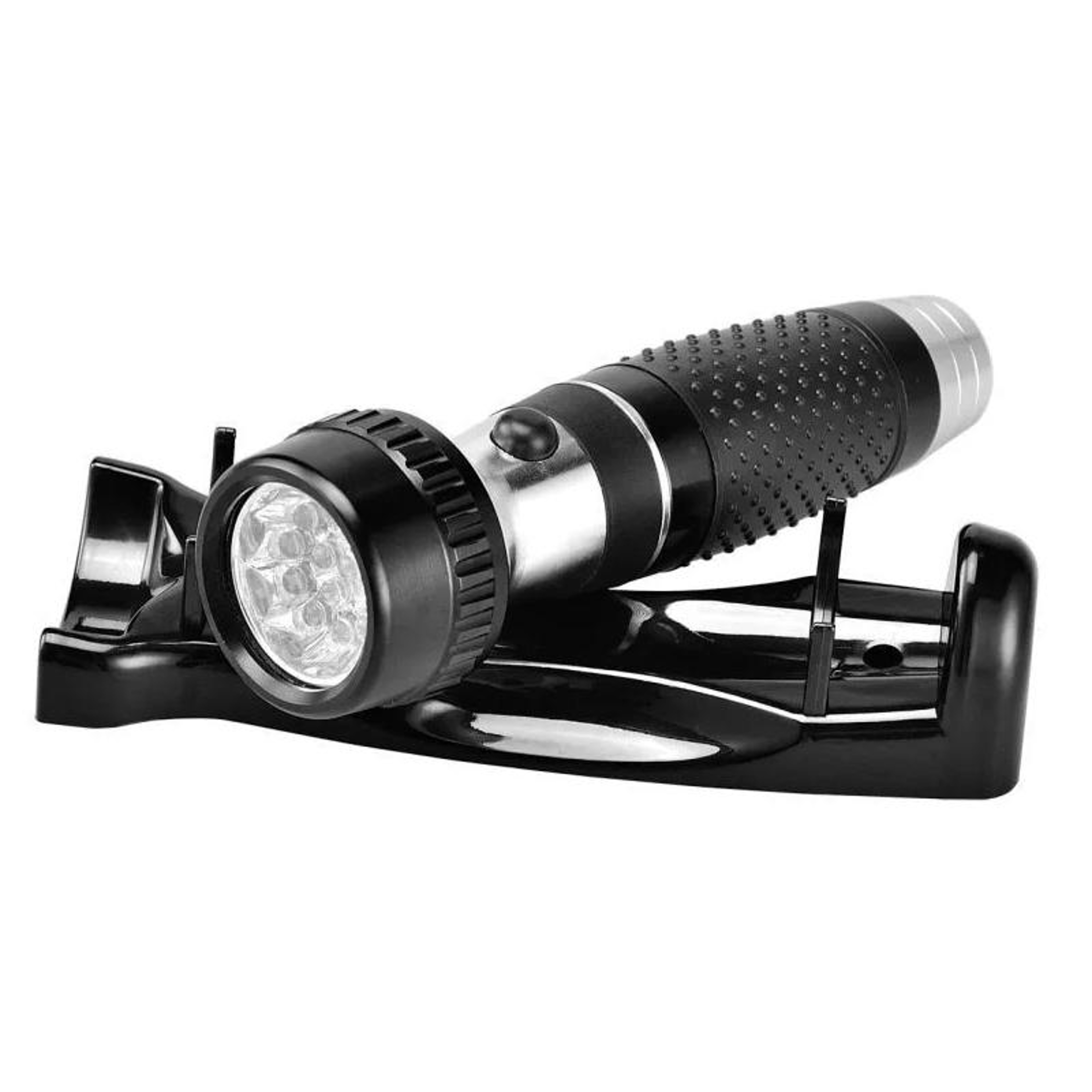 Premium Wall Mount Rechargeable LED Torchlight Hotel Emergency Flashlight – view 1