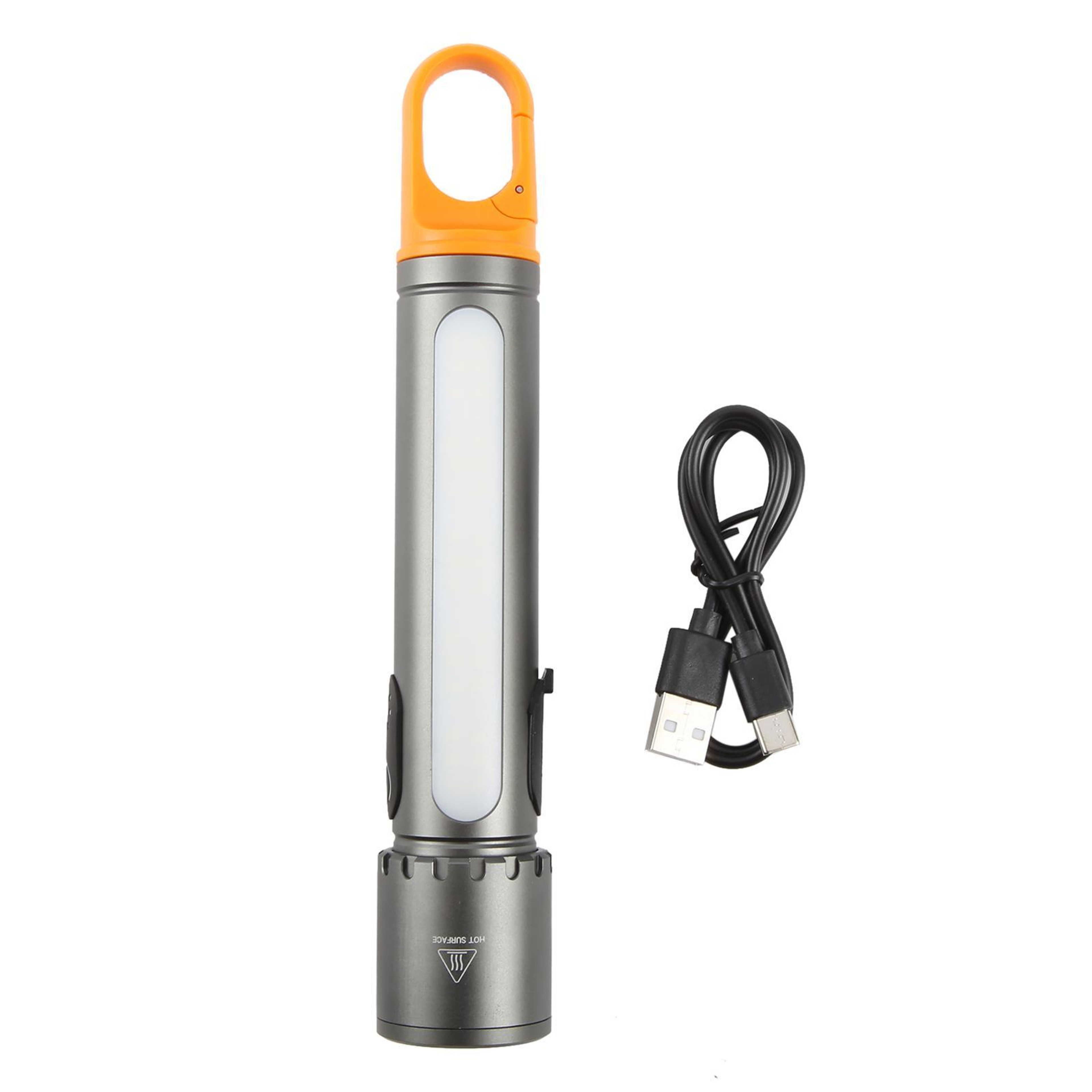 Rechargeable Long Range Telescopic Zoom Waterproof Flashlight 12