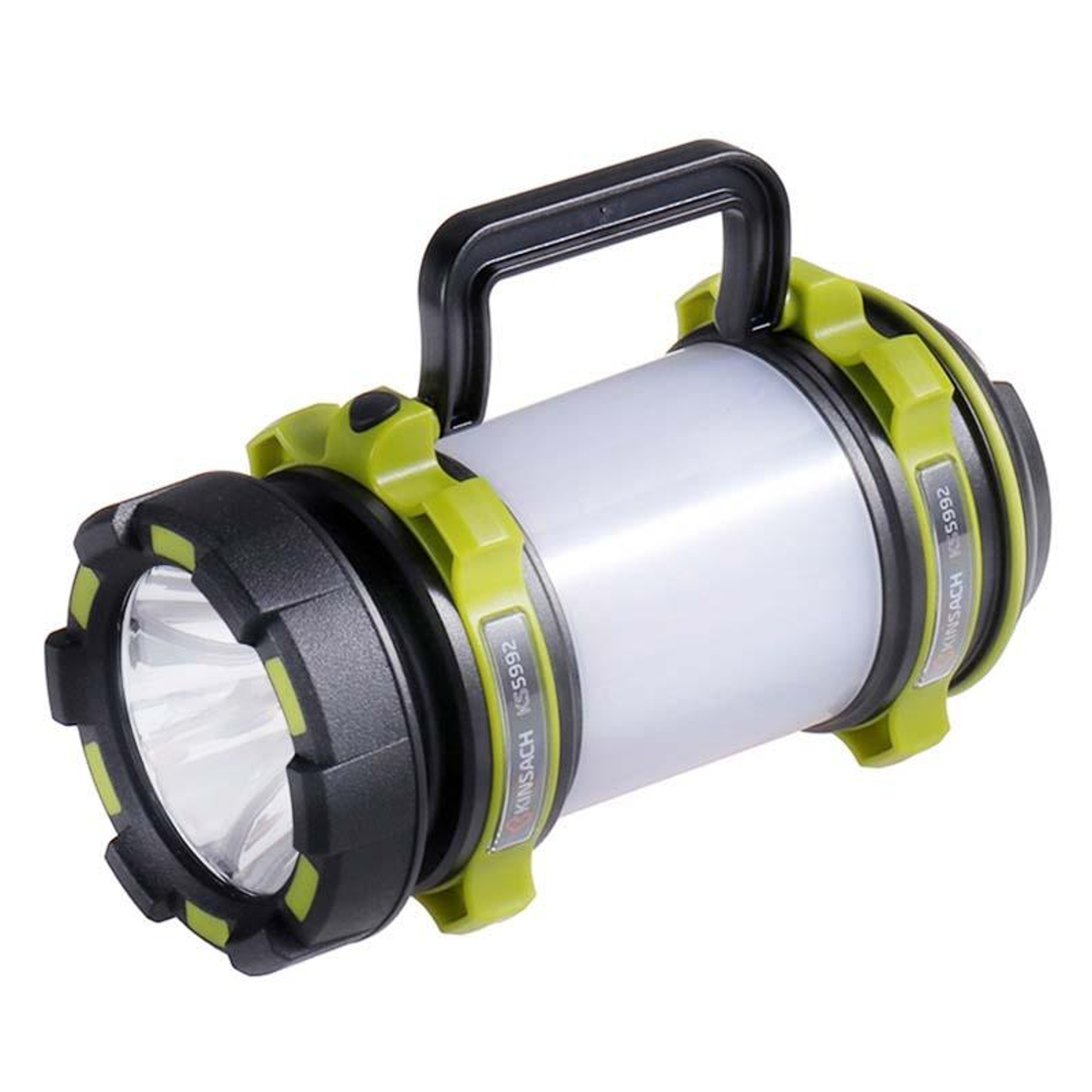 Rechargeable LED Searchlight Camping Light with Side Lamp and USB Charging – view 1