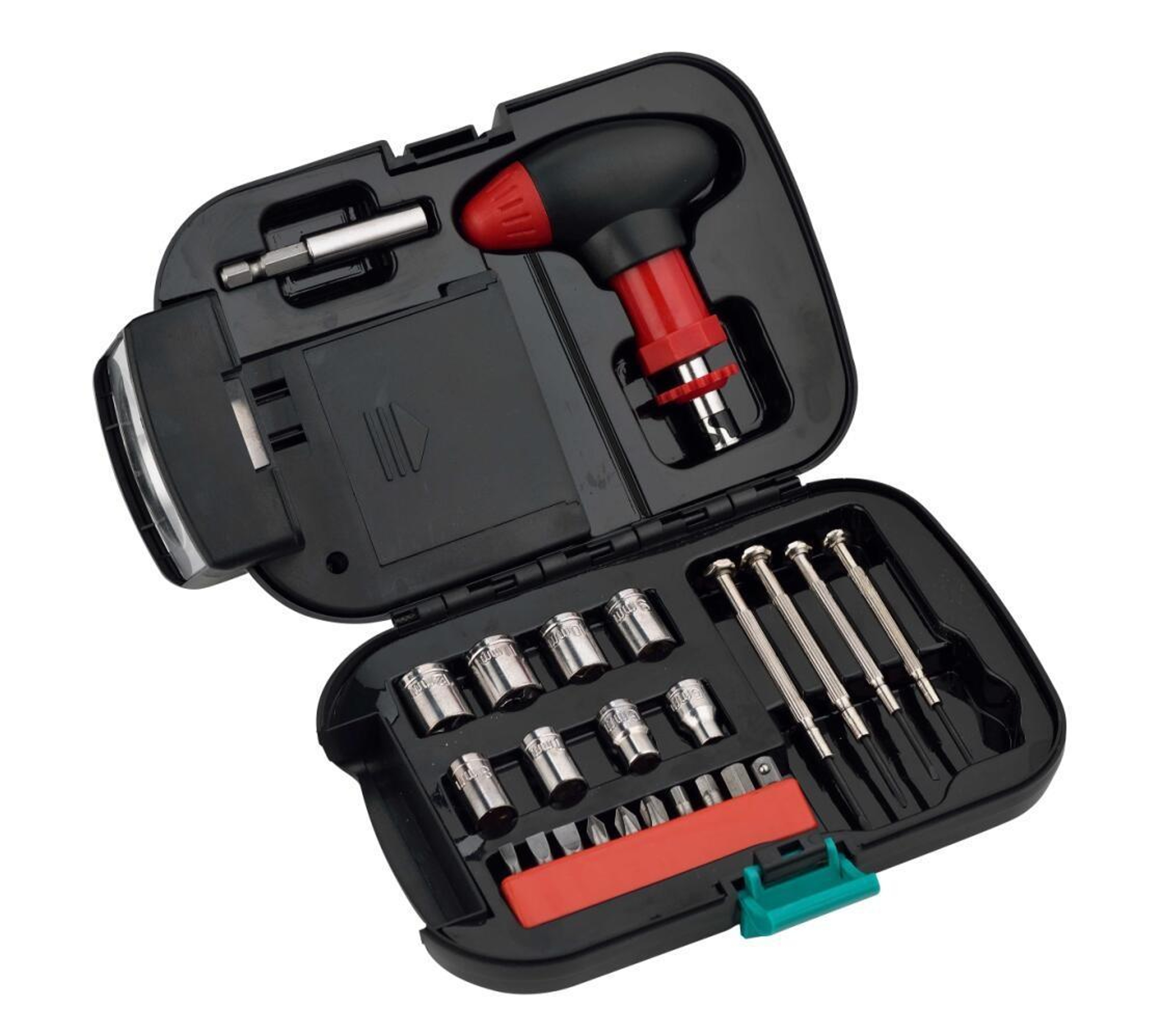Flashlight Tool Set with Integrated LED Emergency Case – view 4