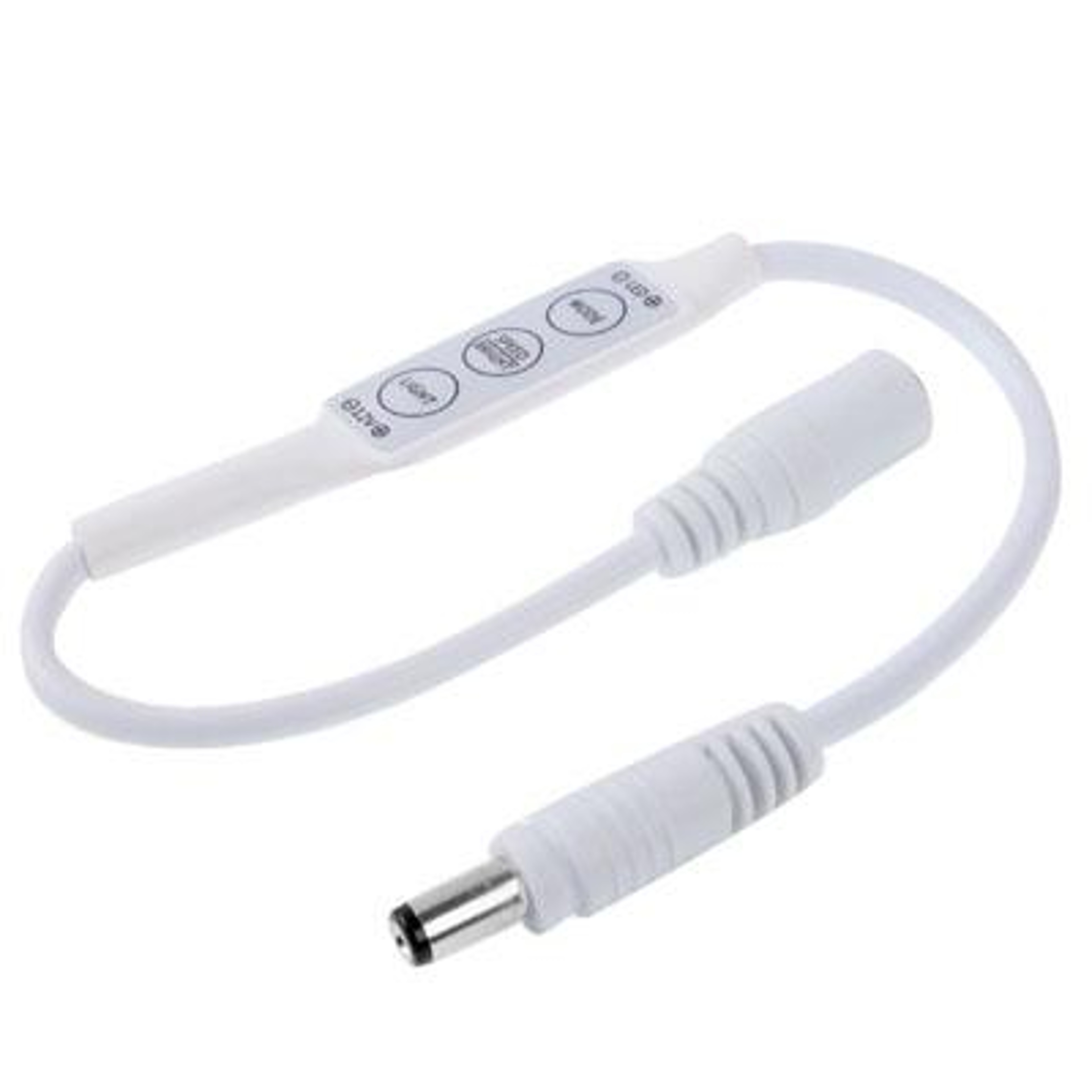 Mini Single Color LED Strip Controller Dimmer With 3 Key Control Compact 12V DC LED Strip Light Dim 0