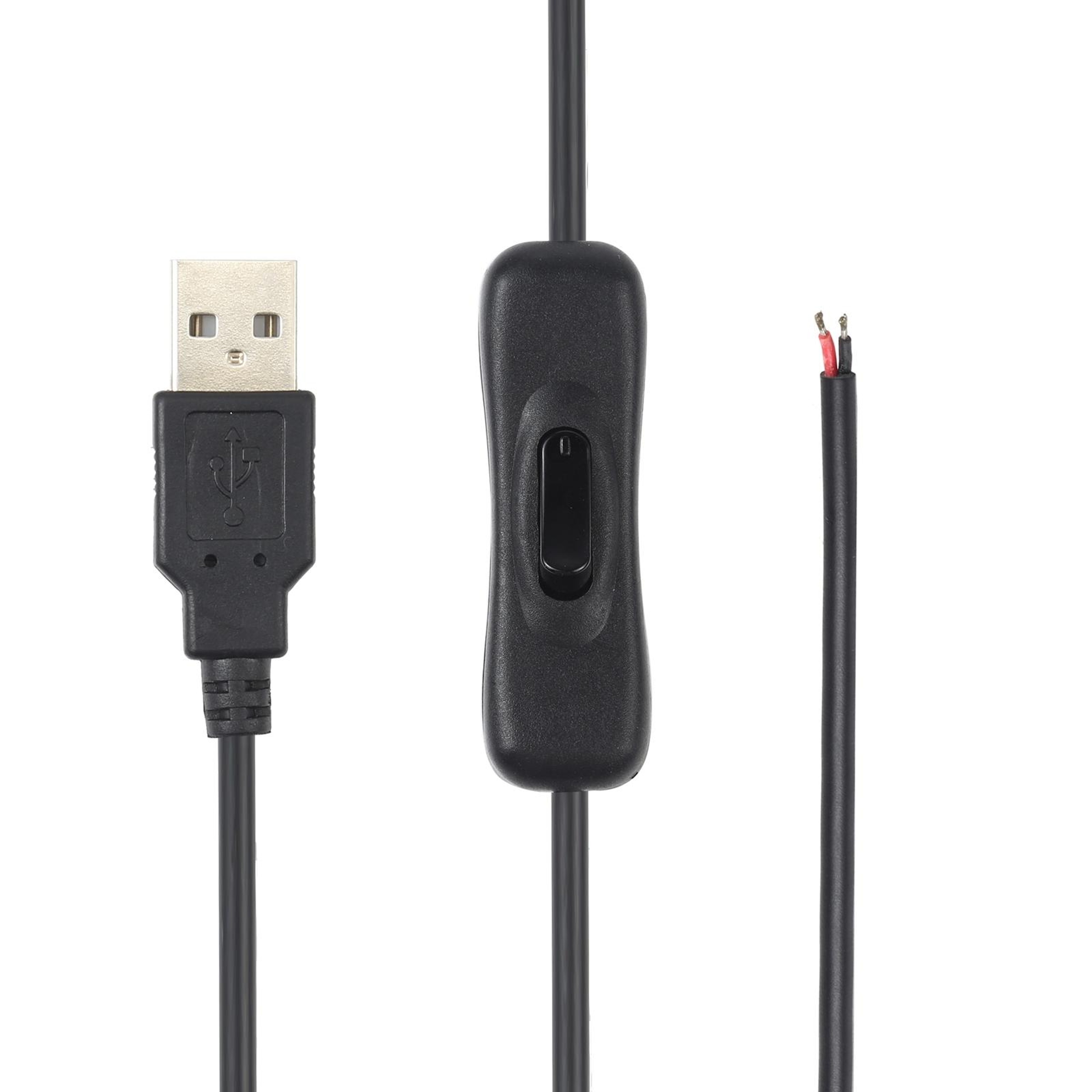 USB LED Power Cable with Inline Switch for LED Light Bars Connector – view 3