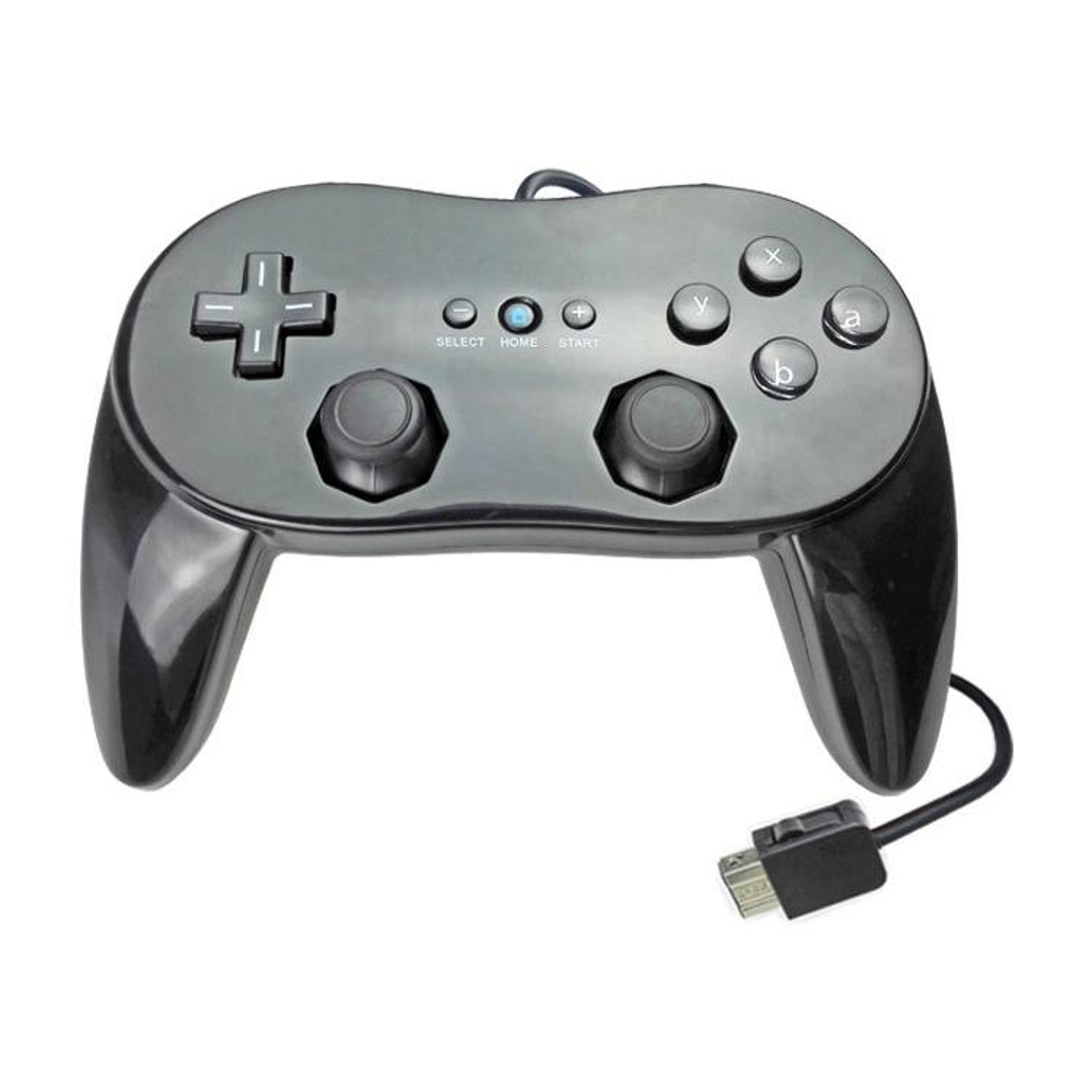 Classic Controller Wired Nintendo Wii Gamepad For Retro Gaming Black 5