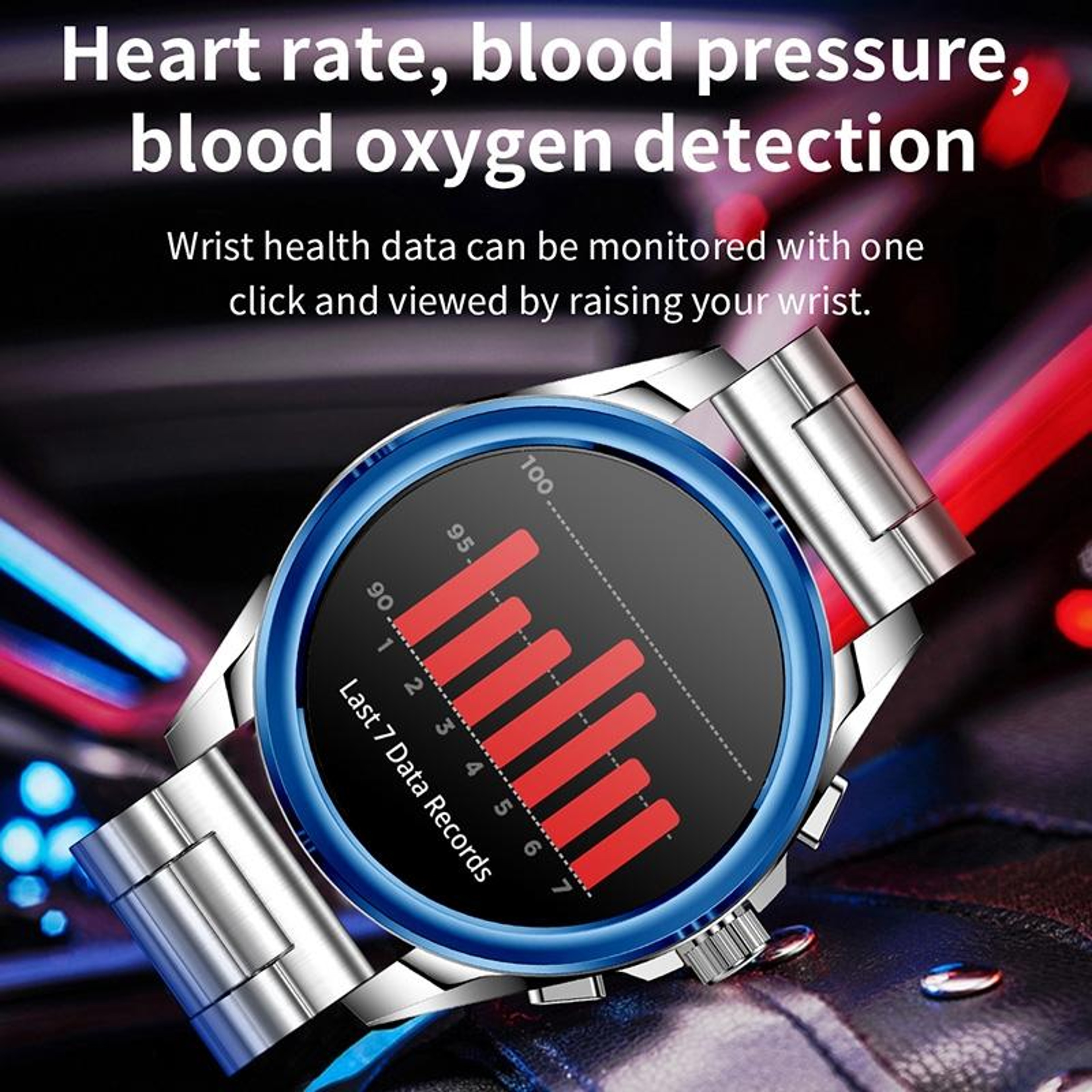 Waterproof Smart Watch With Sleep  Activity Tracking 5