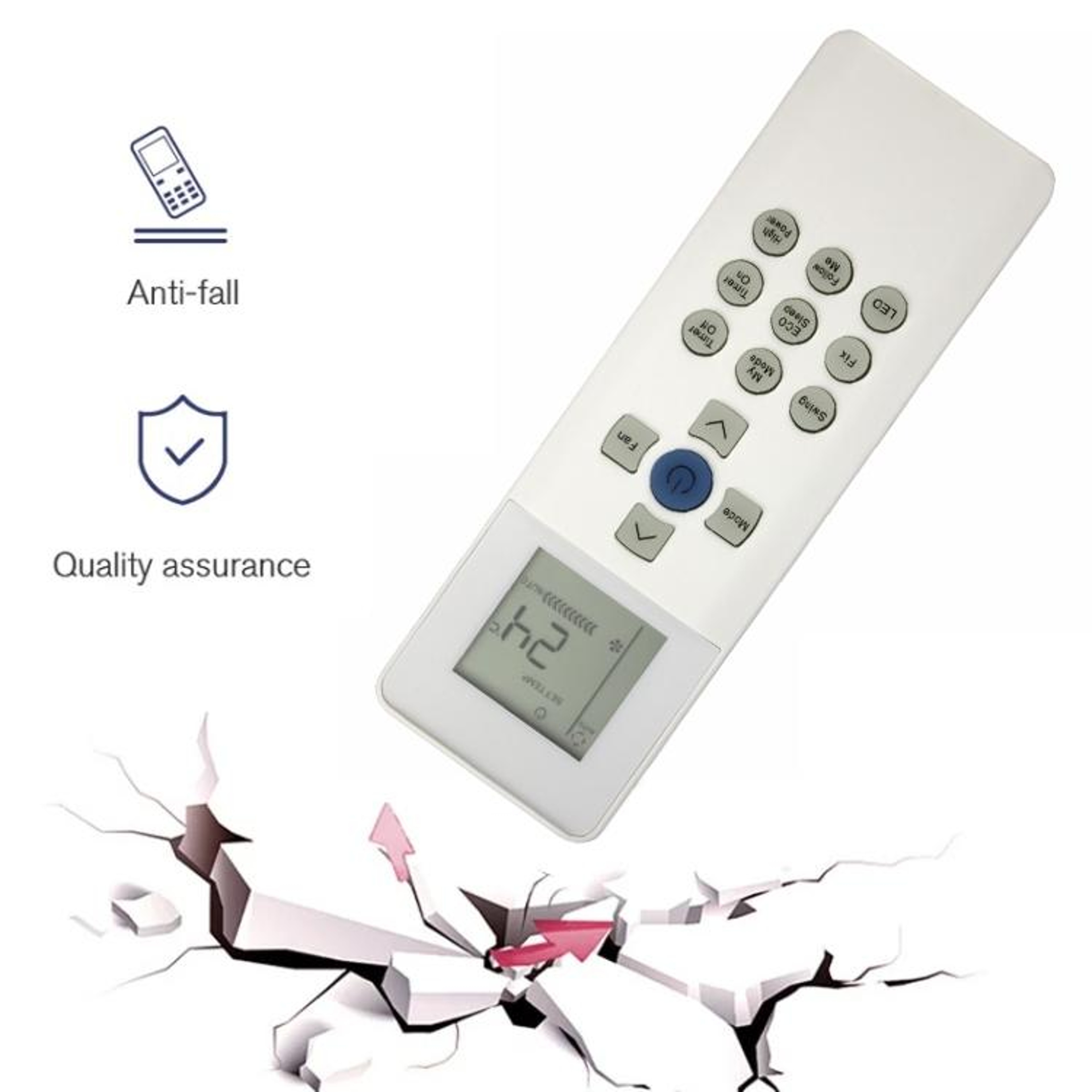 Carrier Air Conditioner Remote Control Replacement with Full Function Access – view 4