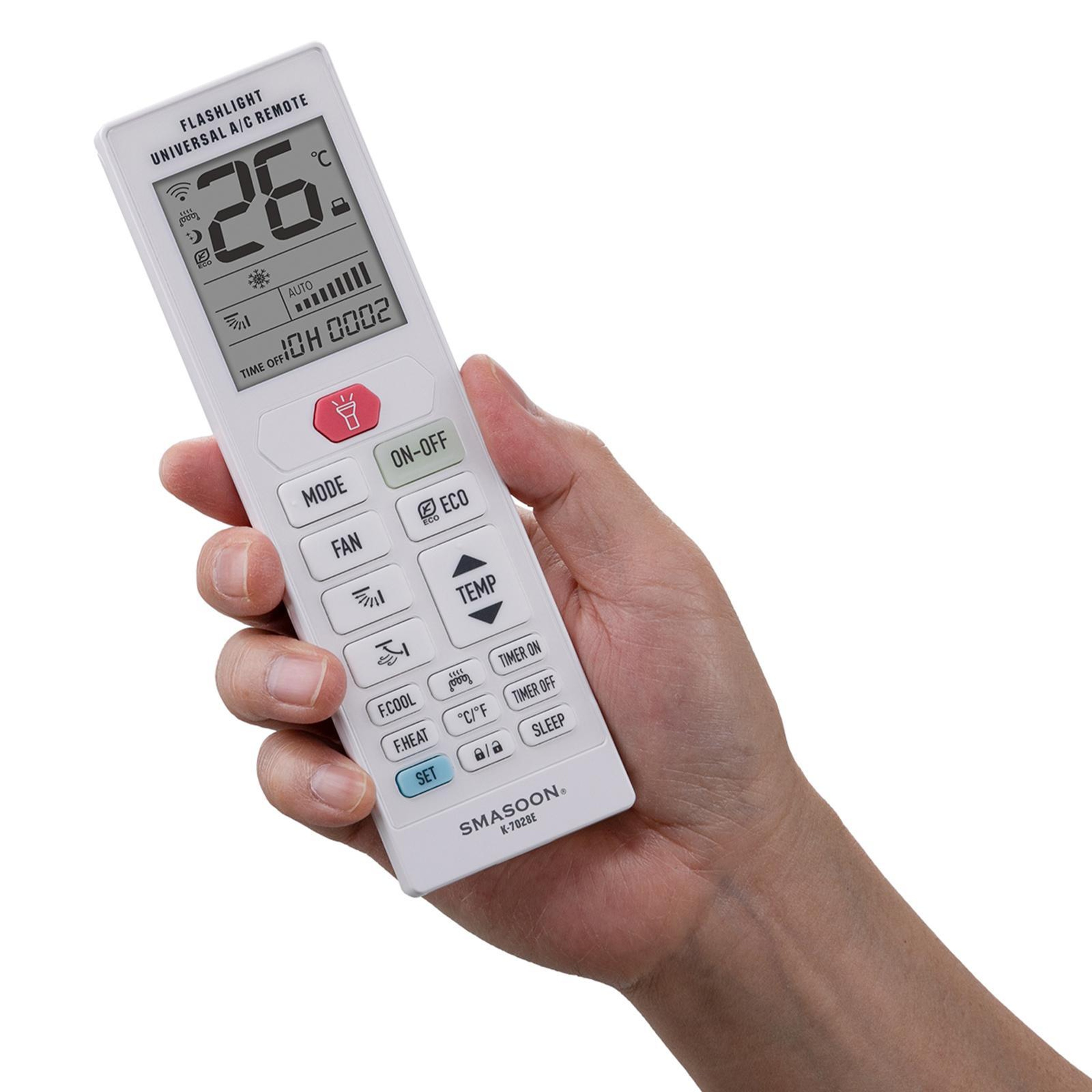 Universal Air Conditioner Remote Control With LCD Display  Smart Memory Function 2